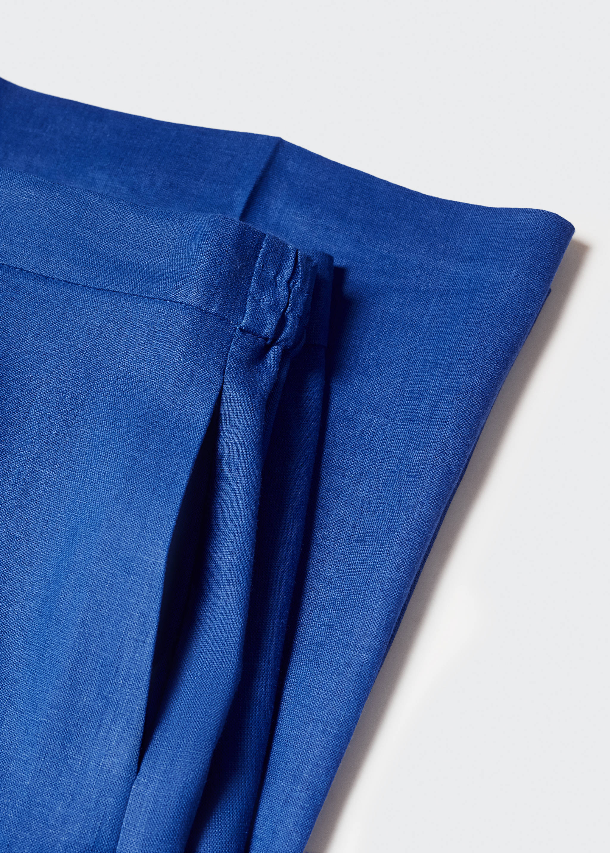 100% linen culotte pants - Details of the article 8