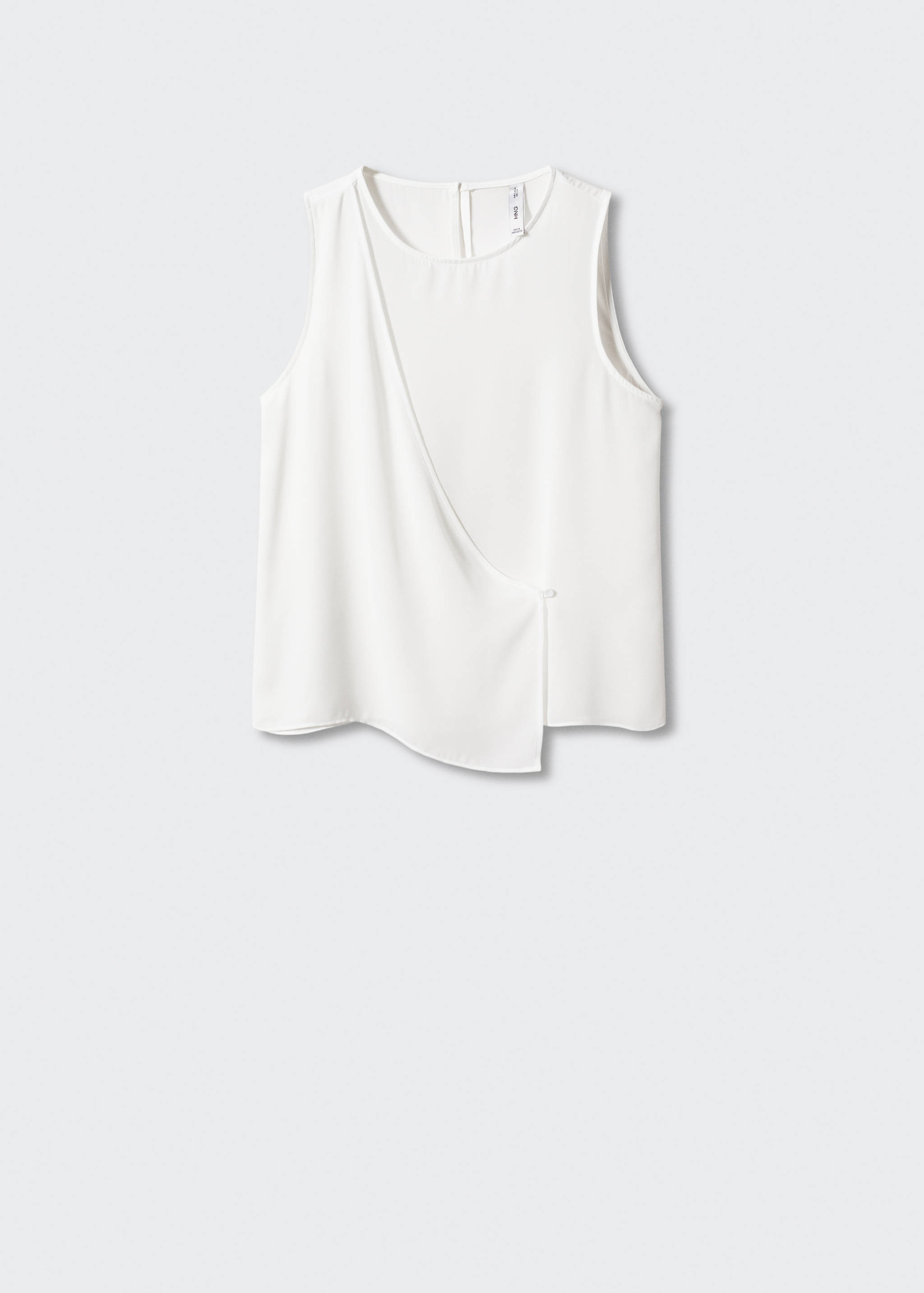 Wrap blouse with button - Article without model