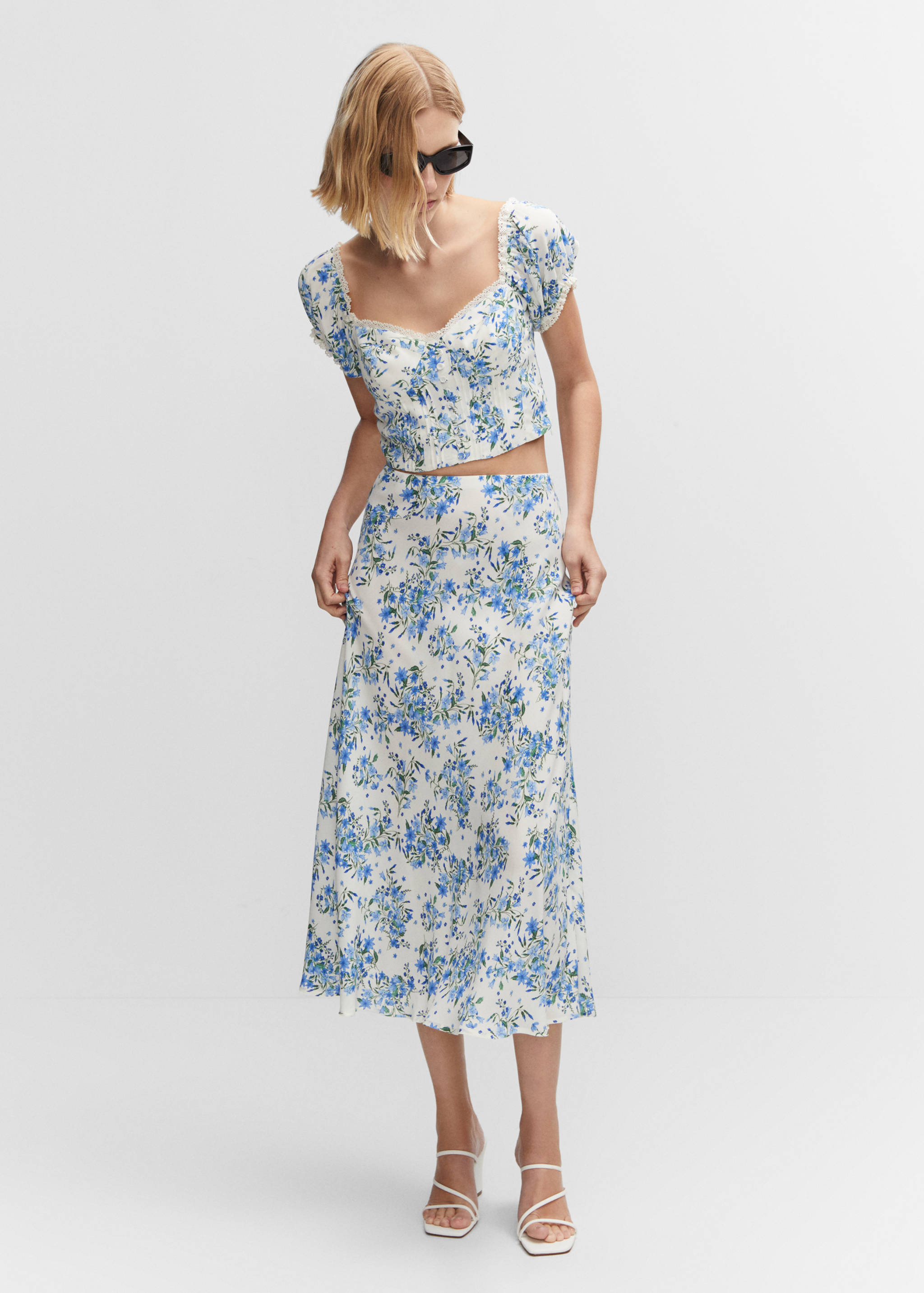 Top crop floral - Plano general