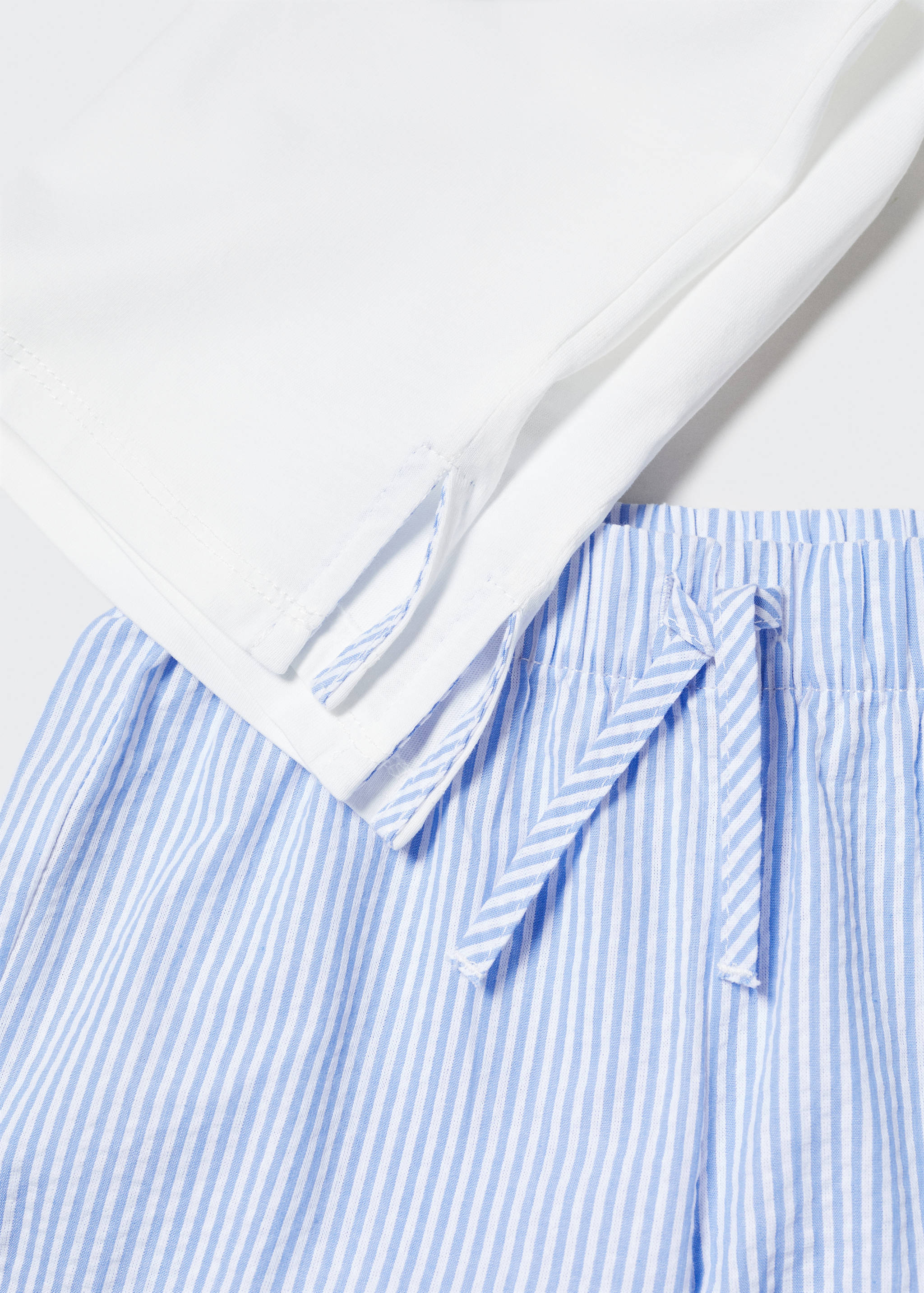 Kurzer Streifen-Pyjama - Detail des Artikels 0