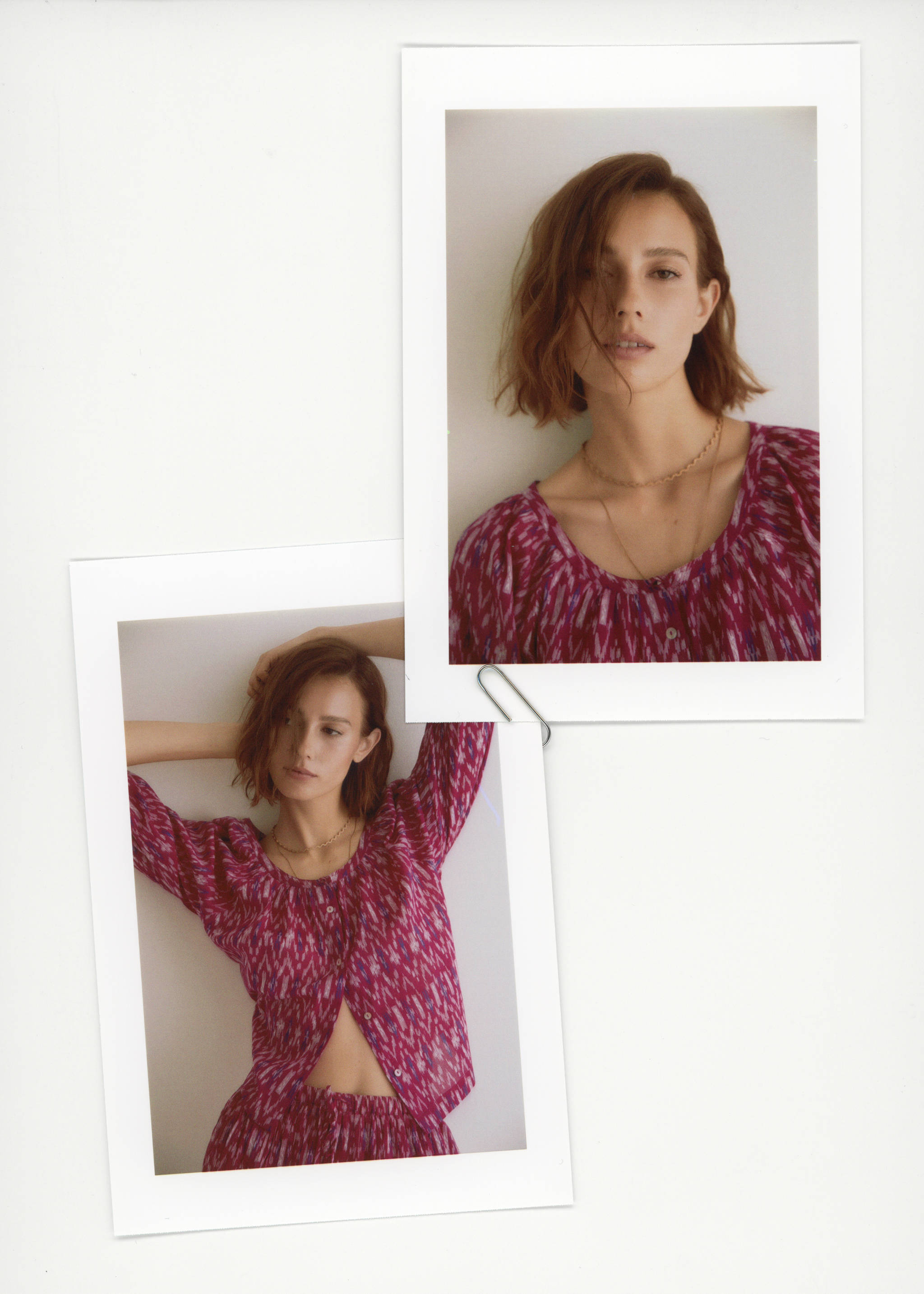 Printed puff sleeve blouse - Details of the article 6