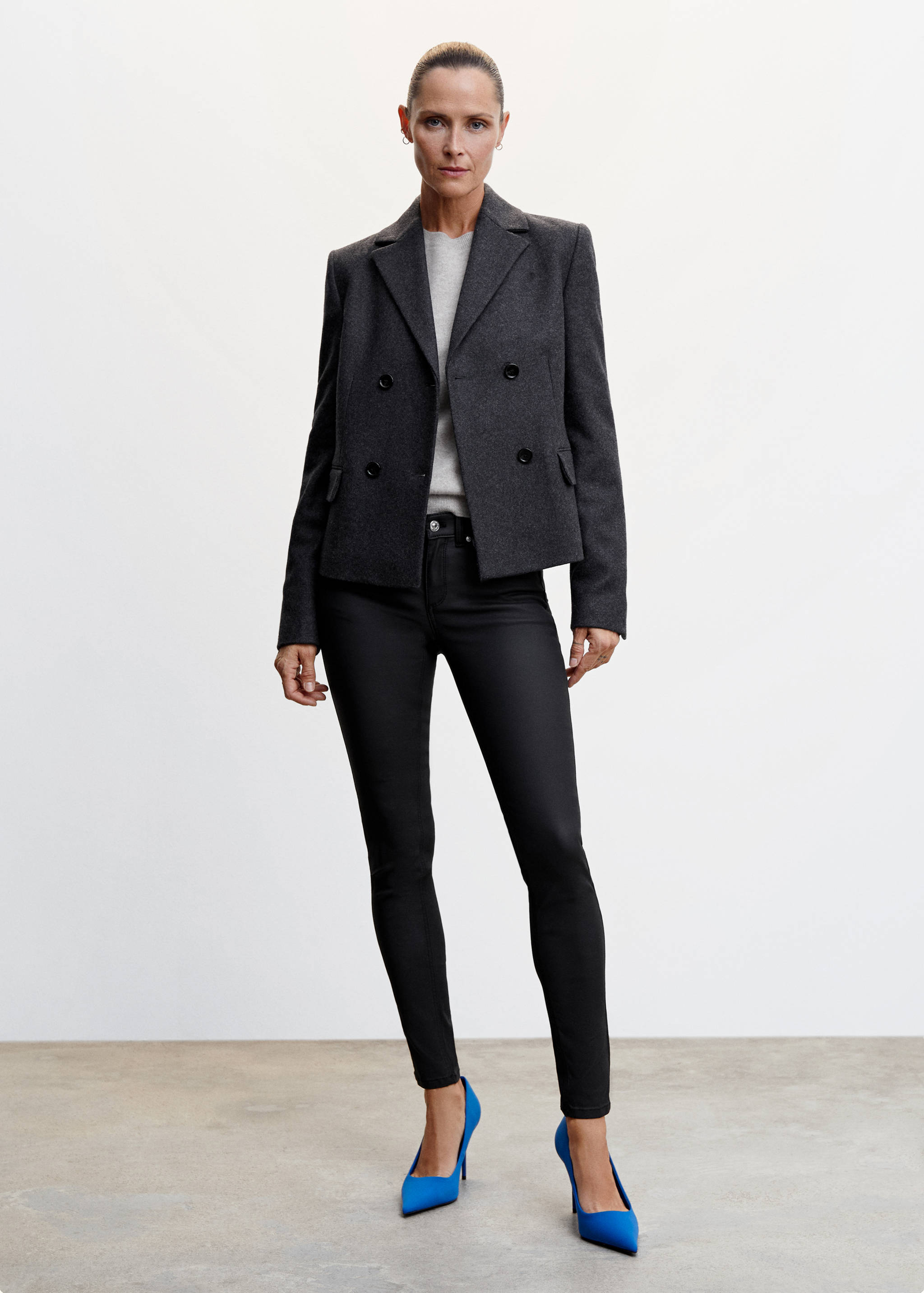 Skinny, push-up, viaszolt farmer - Általános sík