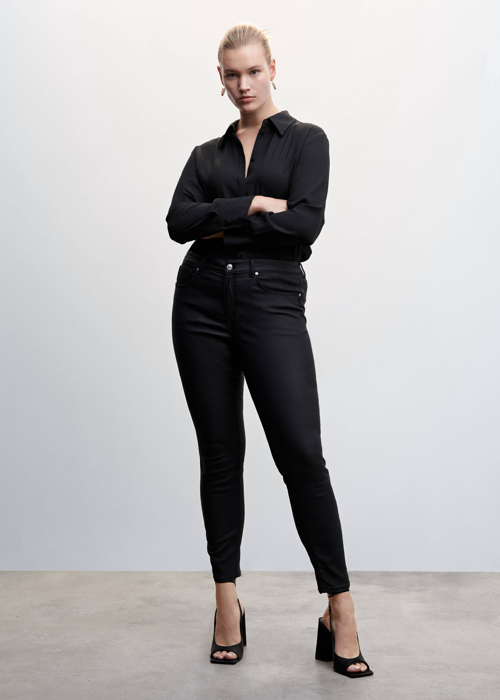 Skinny, push-up, viaszolt farmer - A termék adatai 3