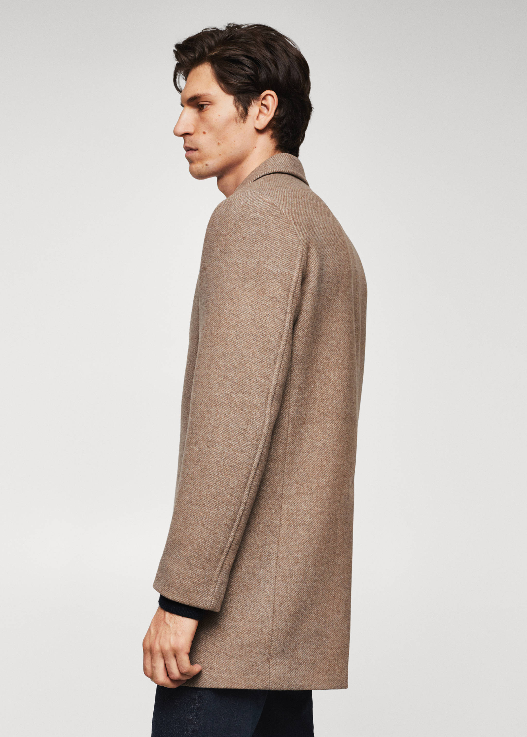 Mantel aus recycelter Wolle - Detail des Artikels 6