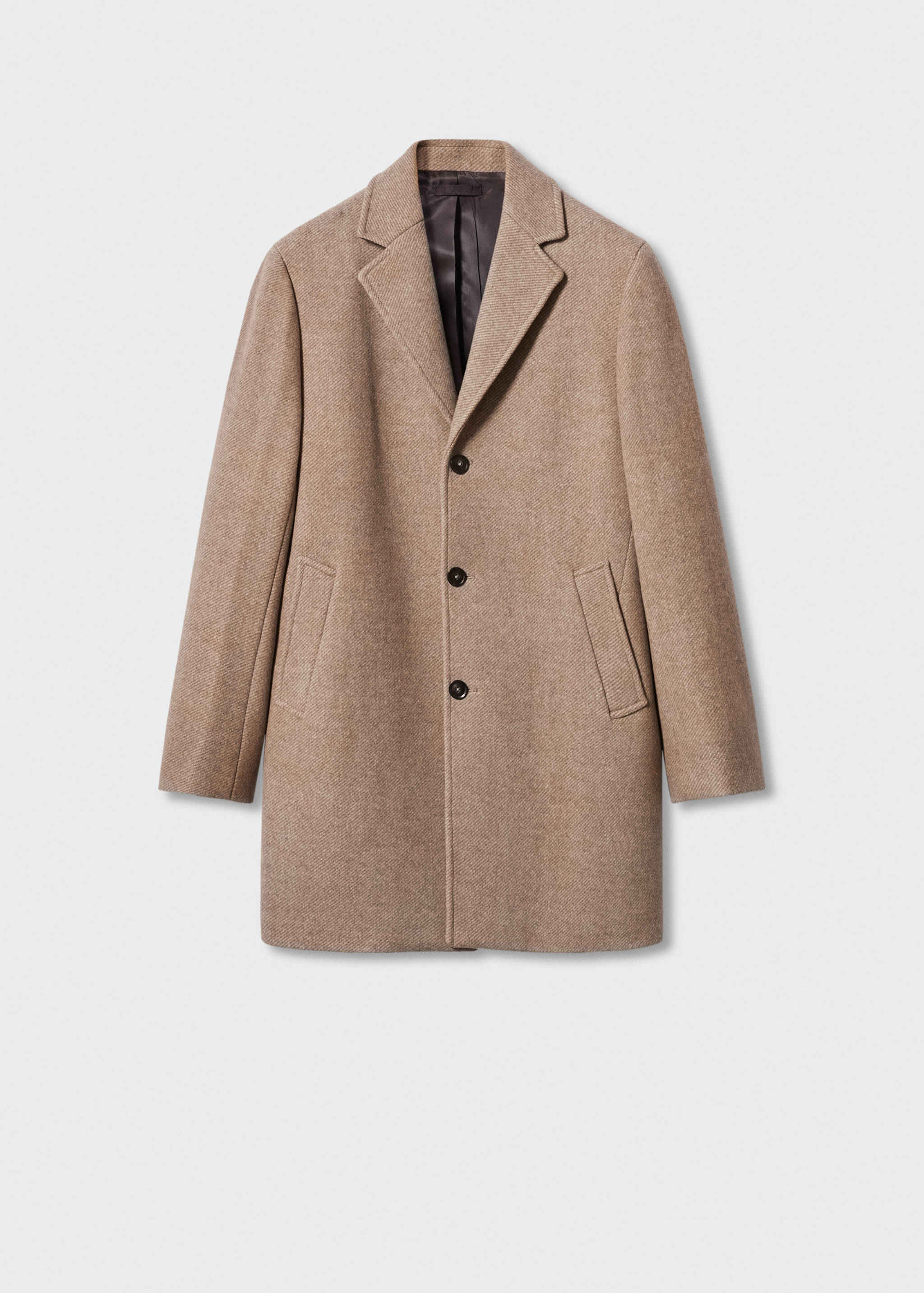 Mantel aus recycelter Wolle - Artikel ohne Model