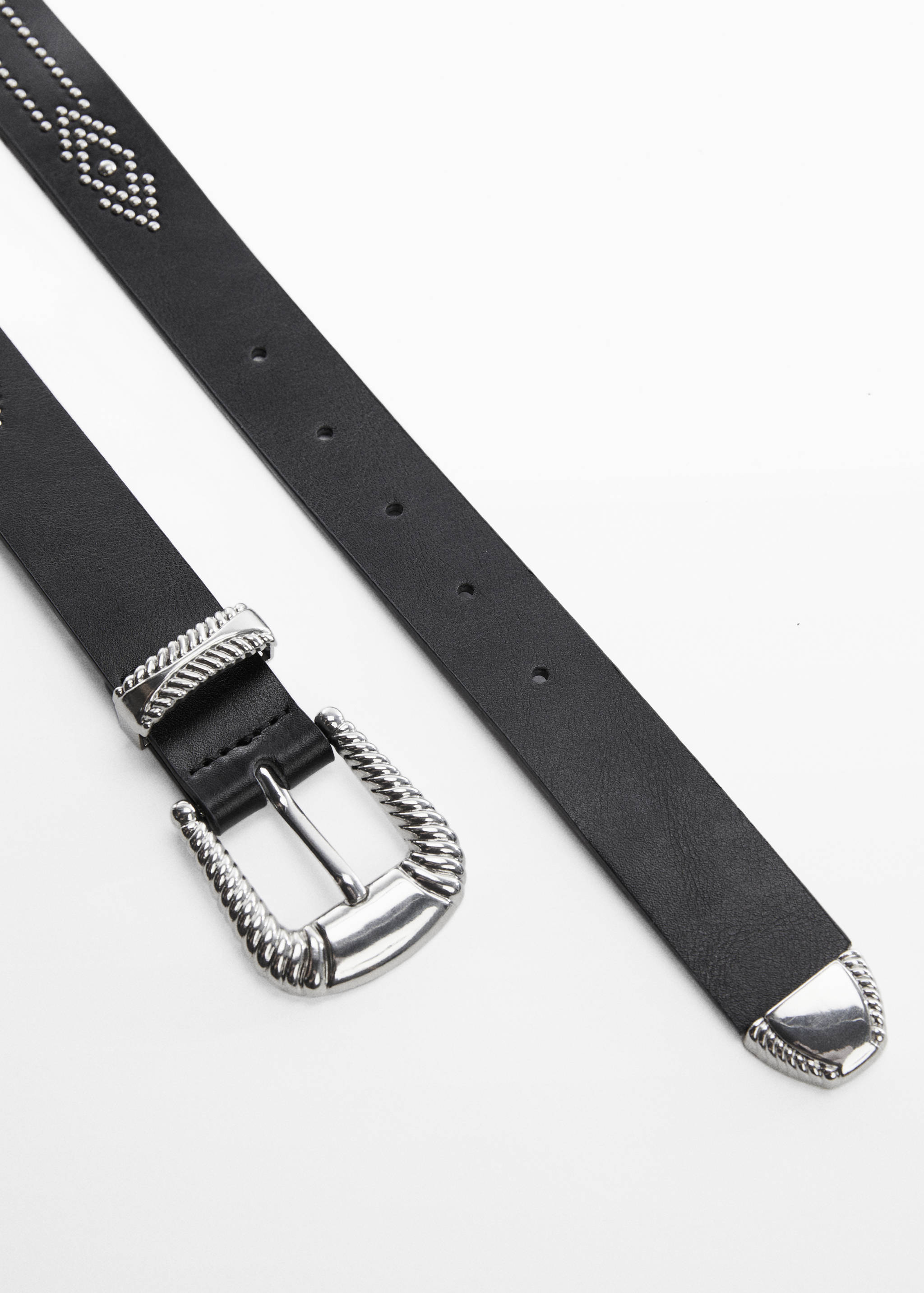 Gürtel mit reliefartig gewölbter Schnalle - Detail des Artikels 2