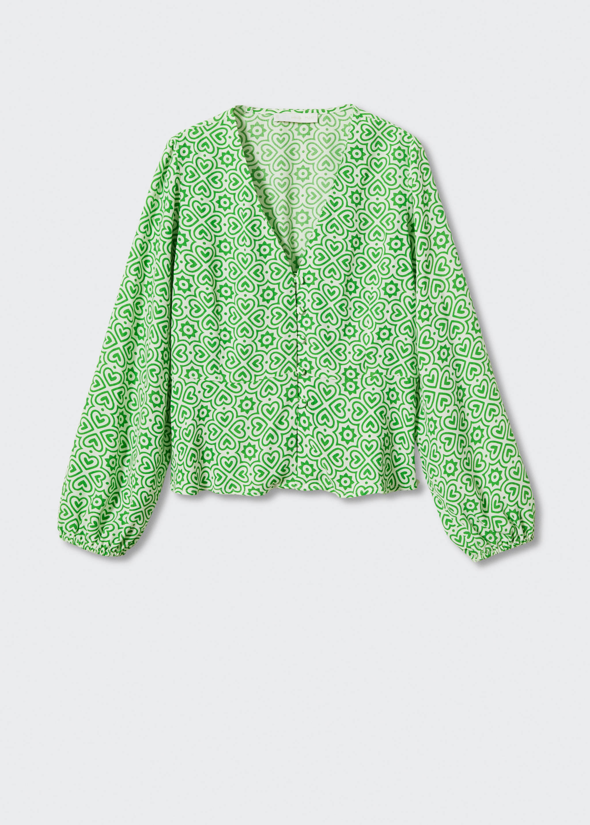 Geometric-print blouse - Article without model