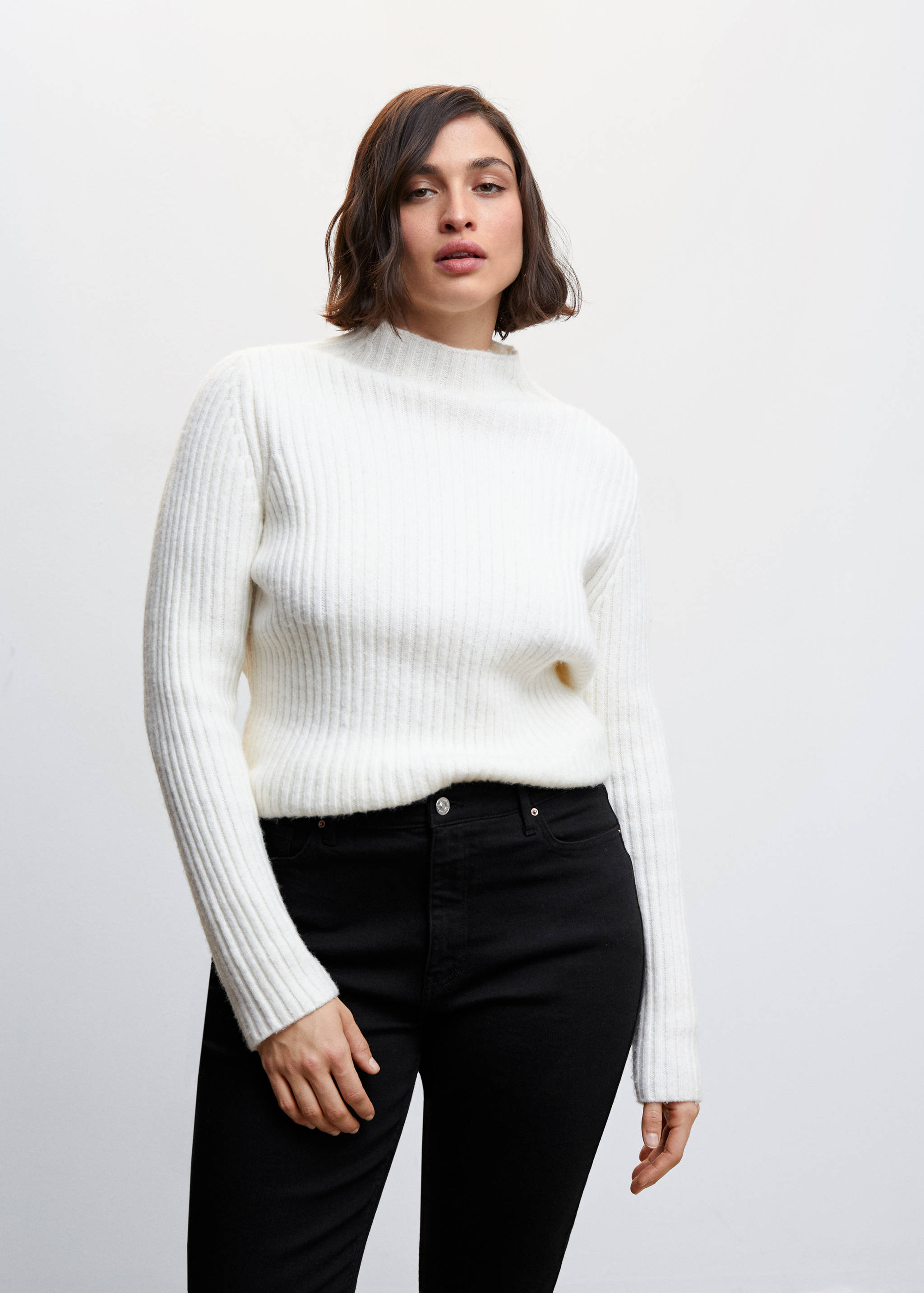 High-rise skinny jeans - Details of the article 5