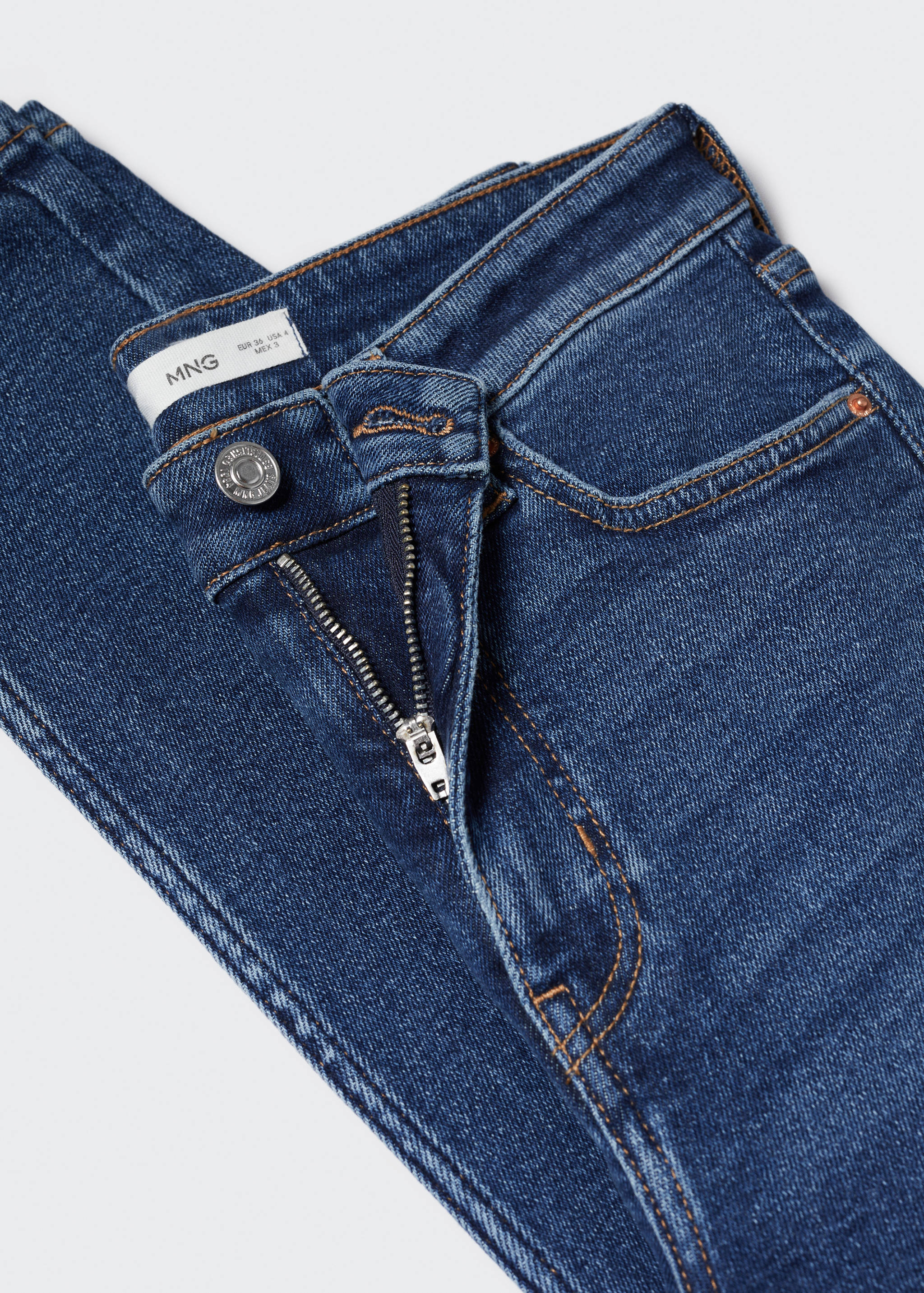 High-rise skinny jeans - Details of the article 8