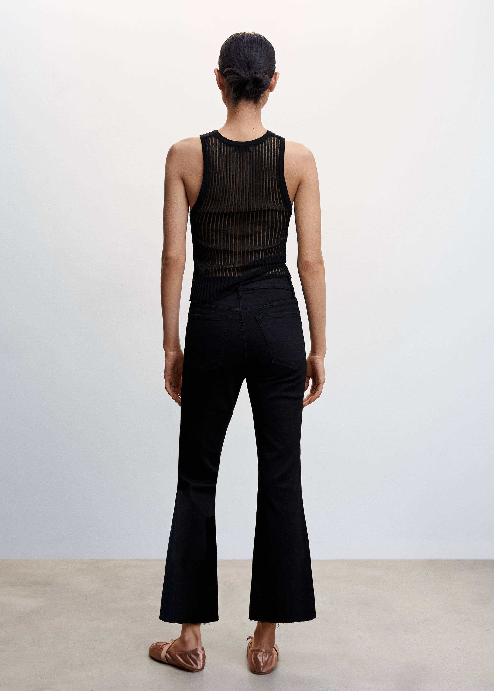 Jean flare crop - Verso de l’article