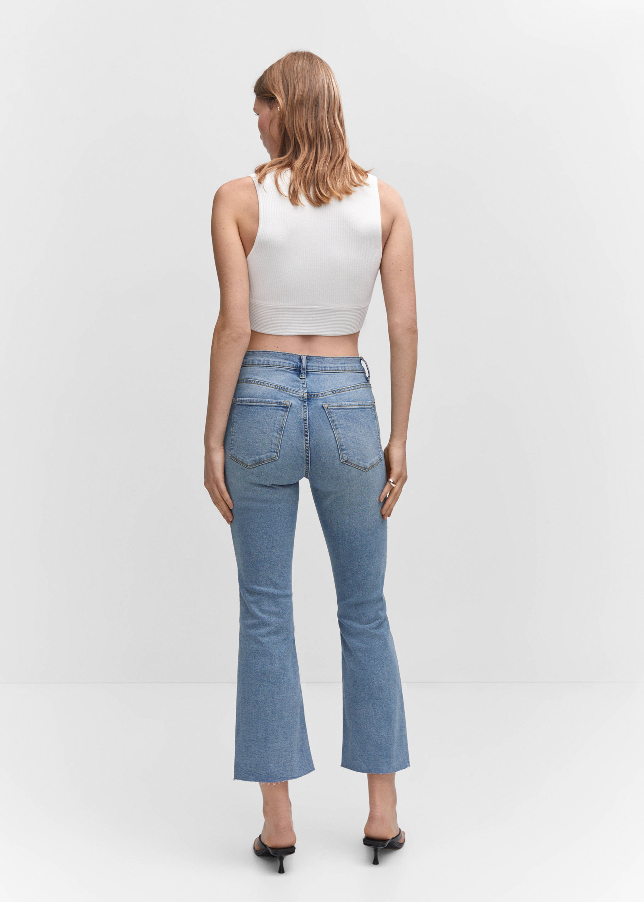 Jean flare crop - Verso de l’article