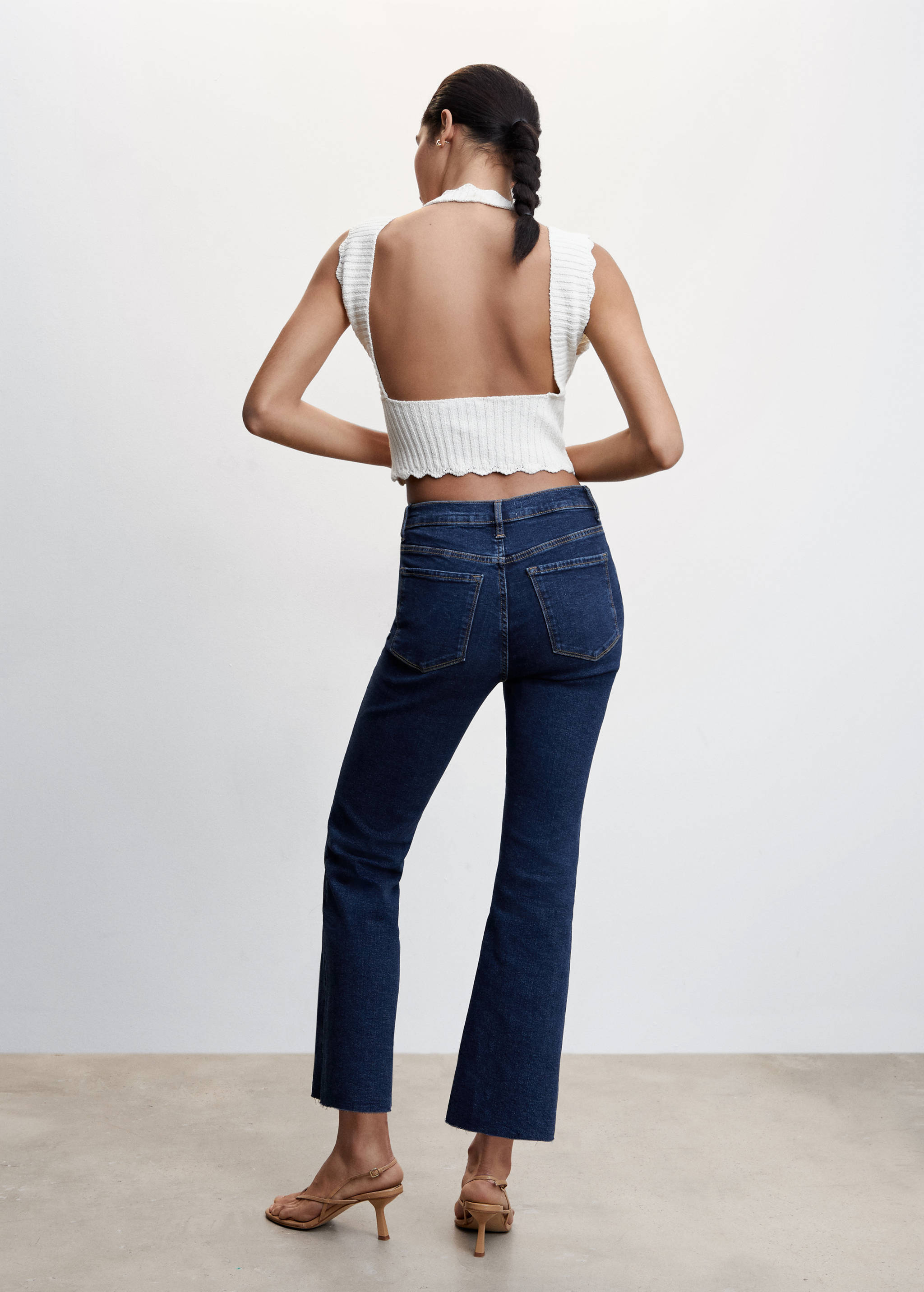 Jean flare crop - Verso de l’article