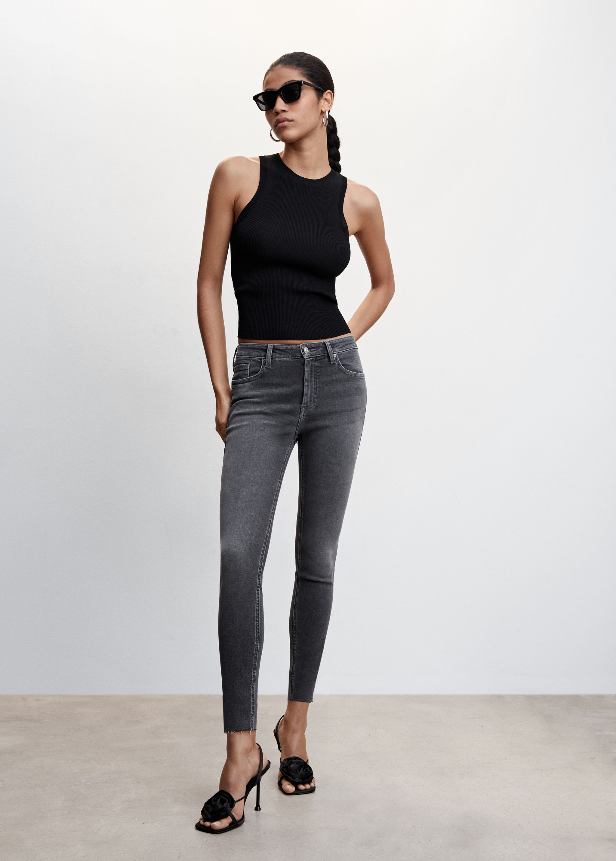 Jeans skinny crop - Plan général