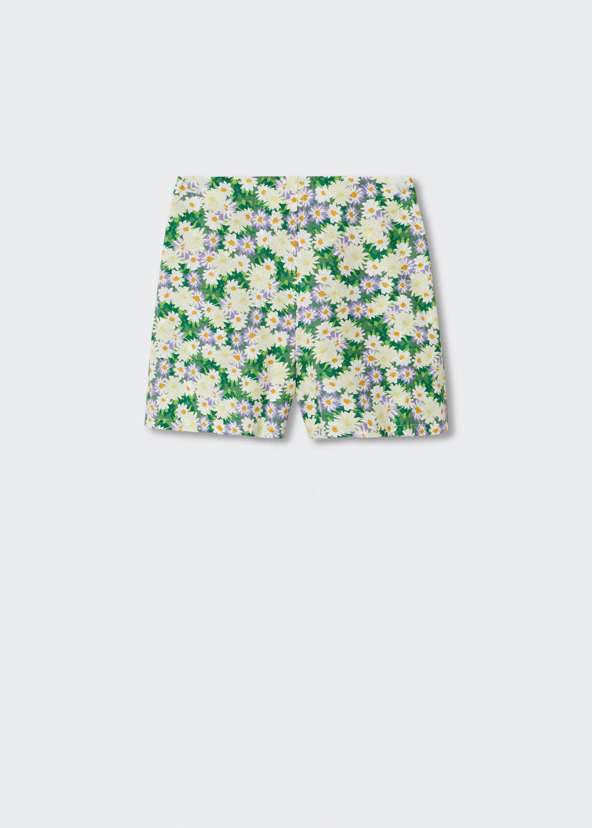 Printed cotton shorts - Article without model