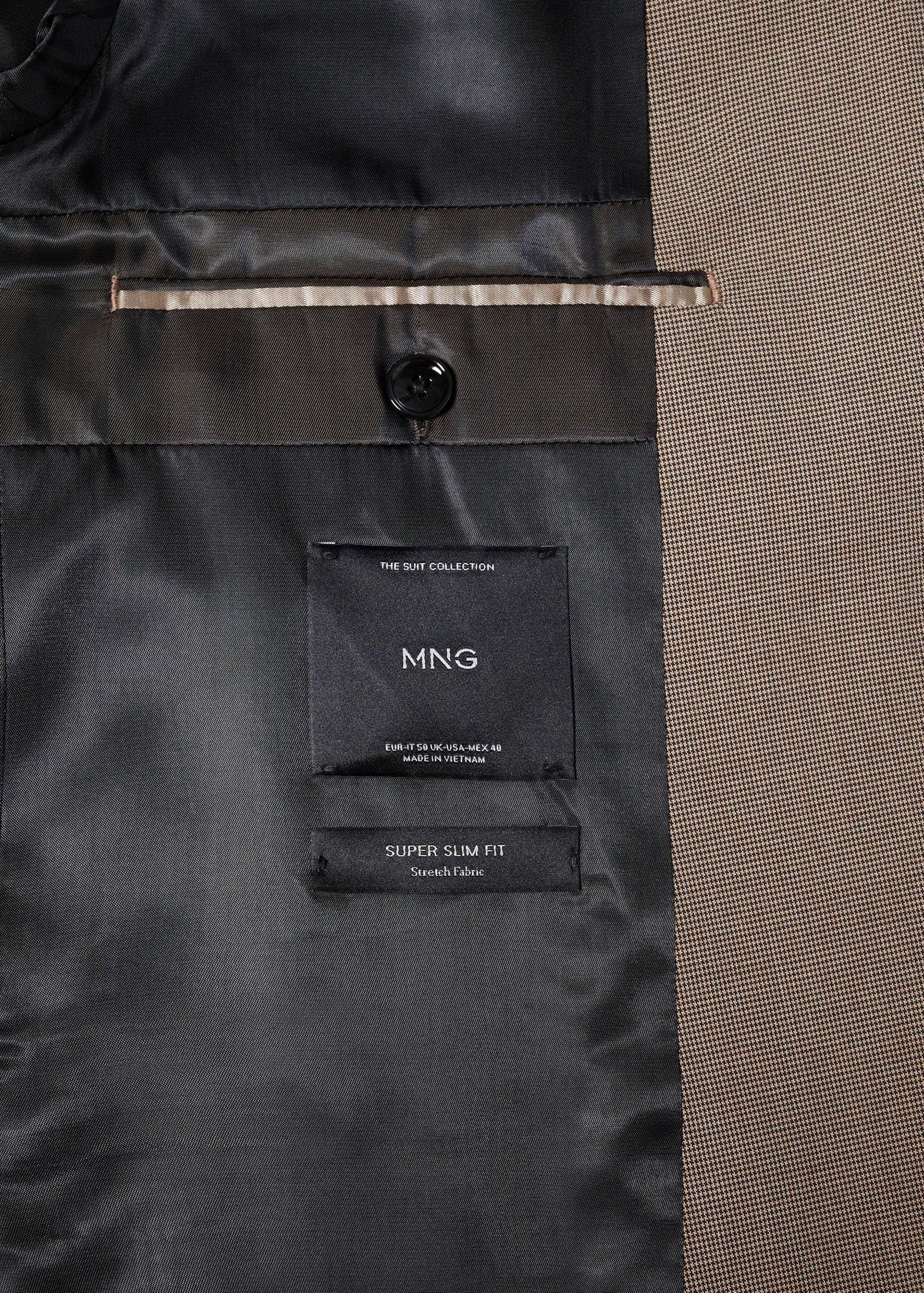 Veste de costume super slim fit - Détail de l'article 0