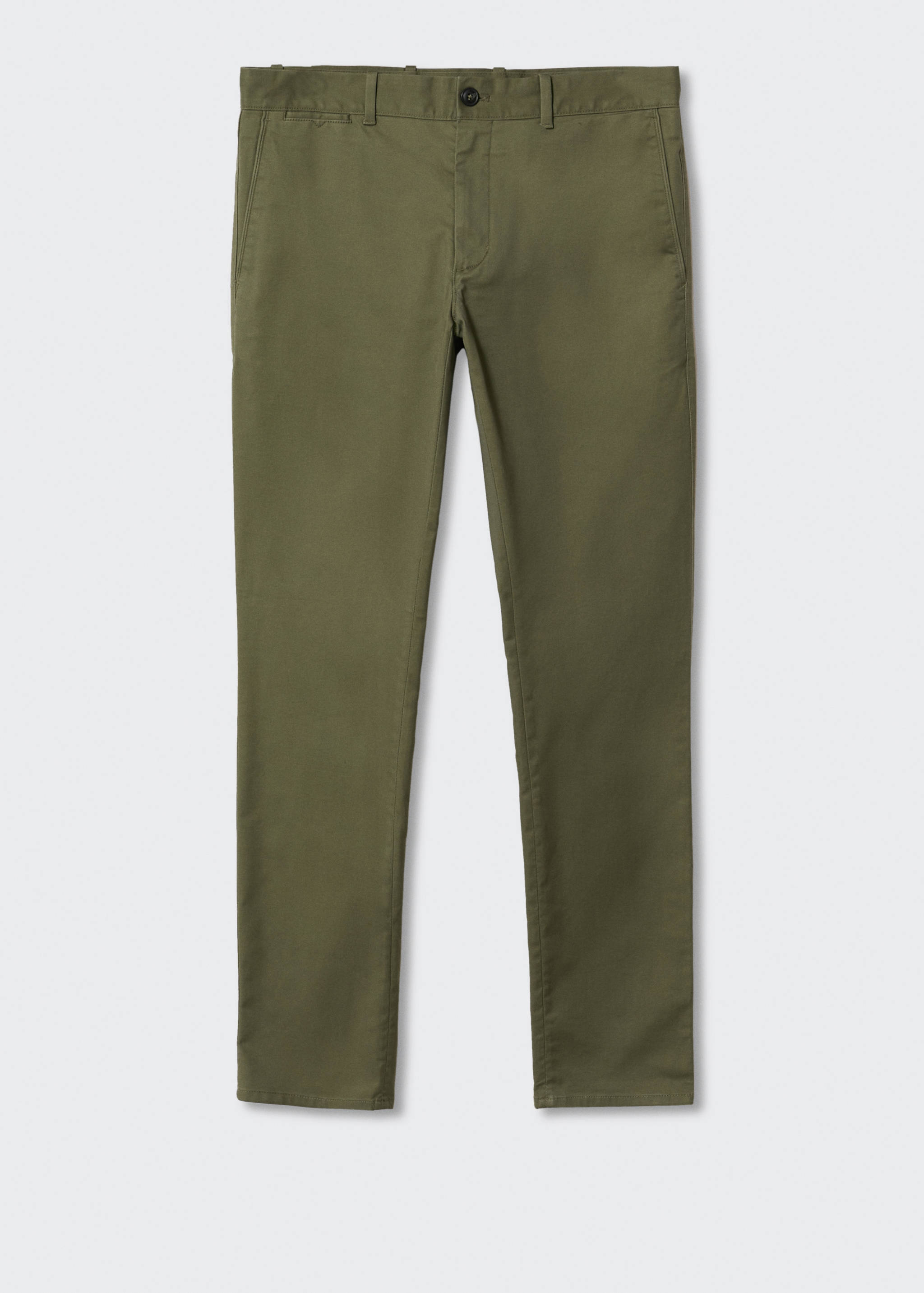 Keprové kalhoty chino slim fit - Zboží bez modelu