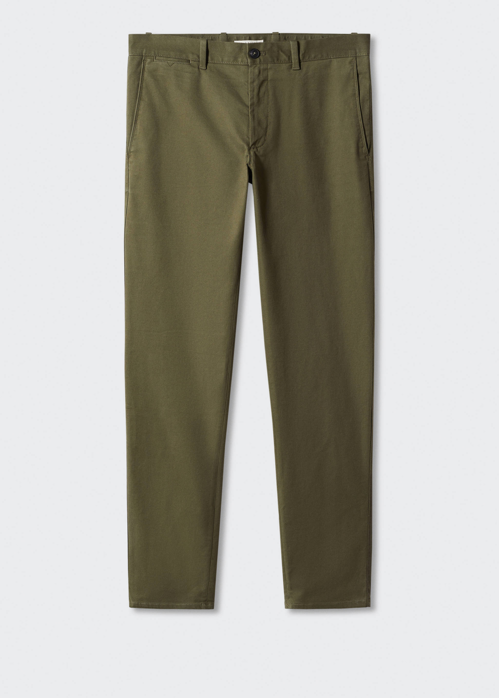 Keprové kalhoty chino slim fit - Zboží bez modelu