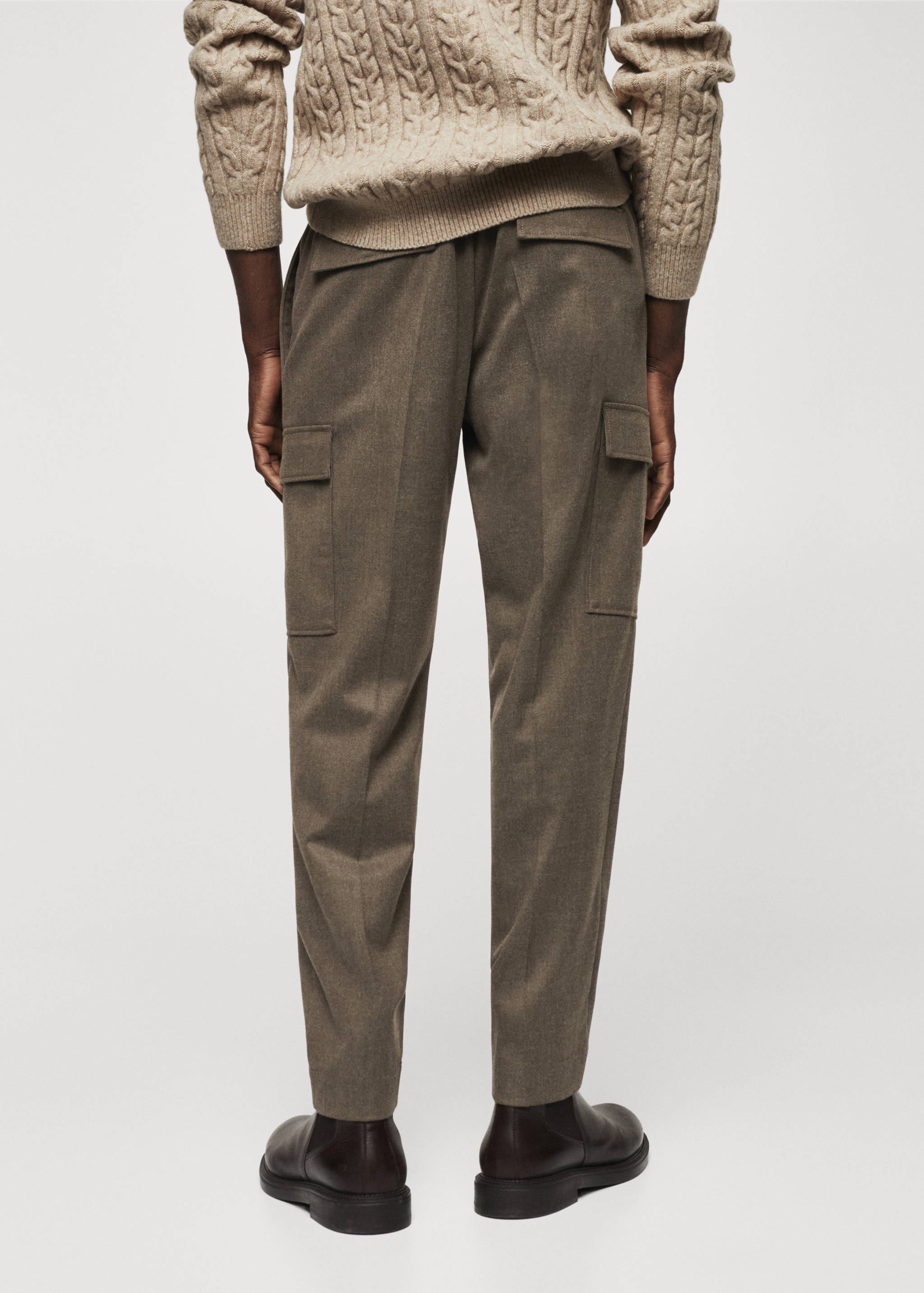 Pantalon cargo texturé - Verso de l’article