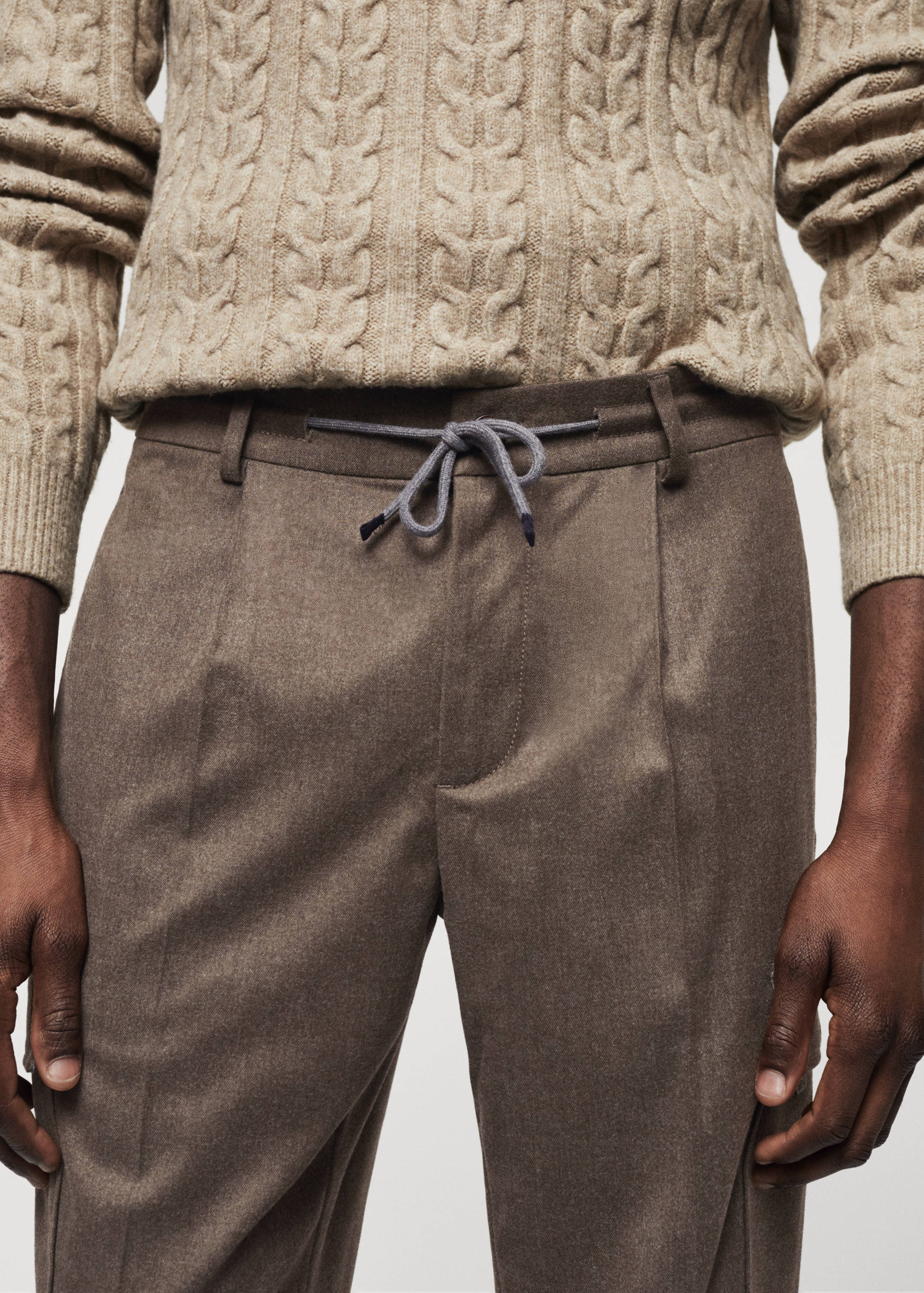 Pantalon cargo texturé - Détail de l'article 1