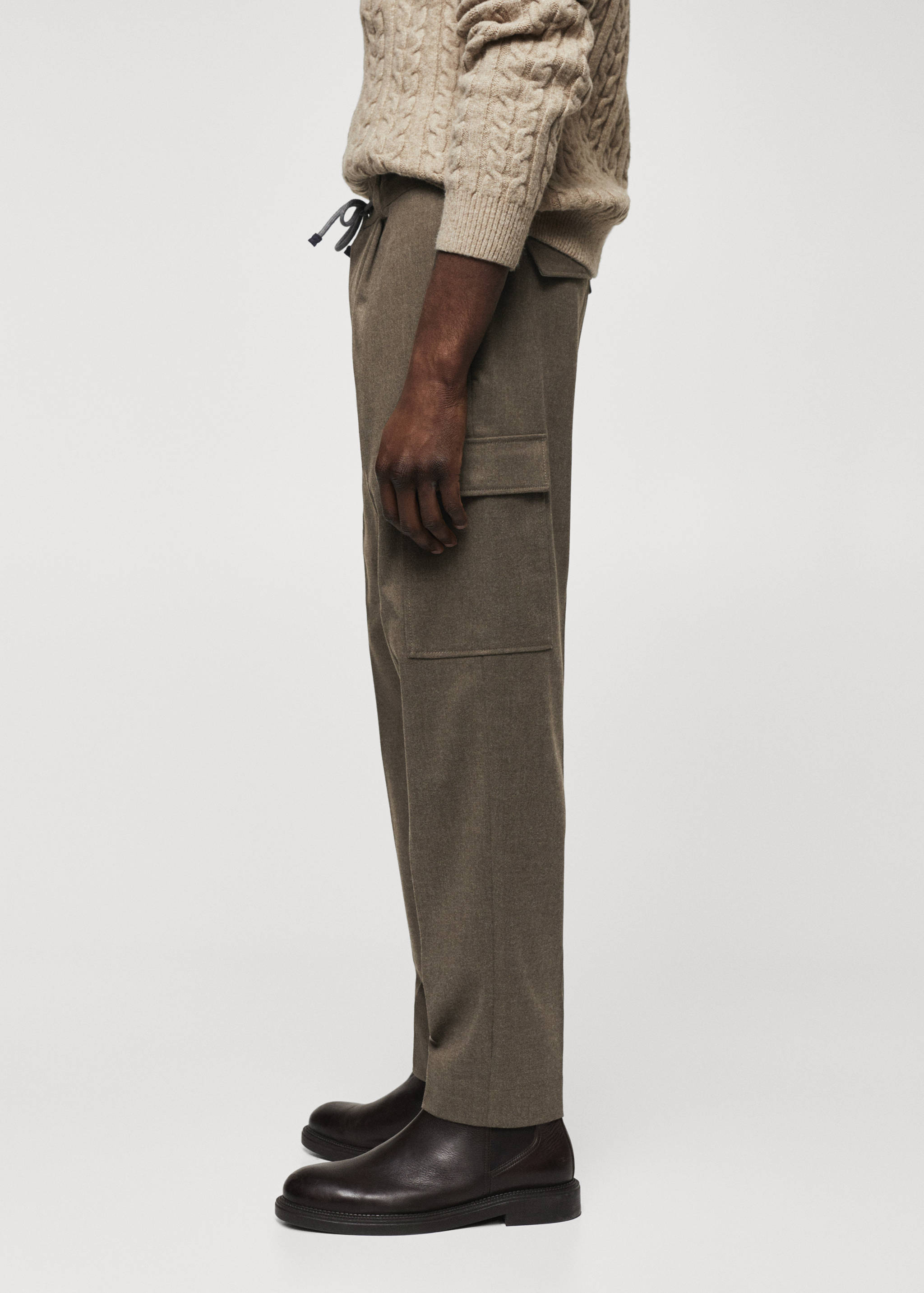 Pantalon cargo texturé - Détail de l'article 4
