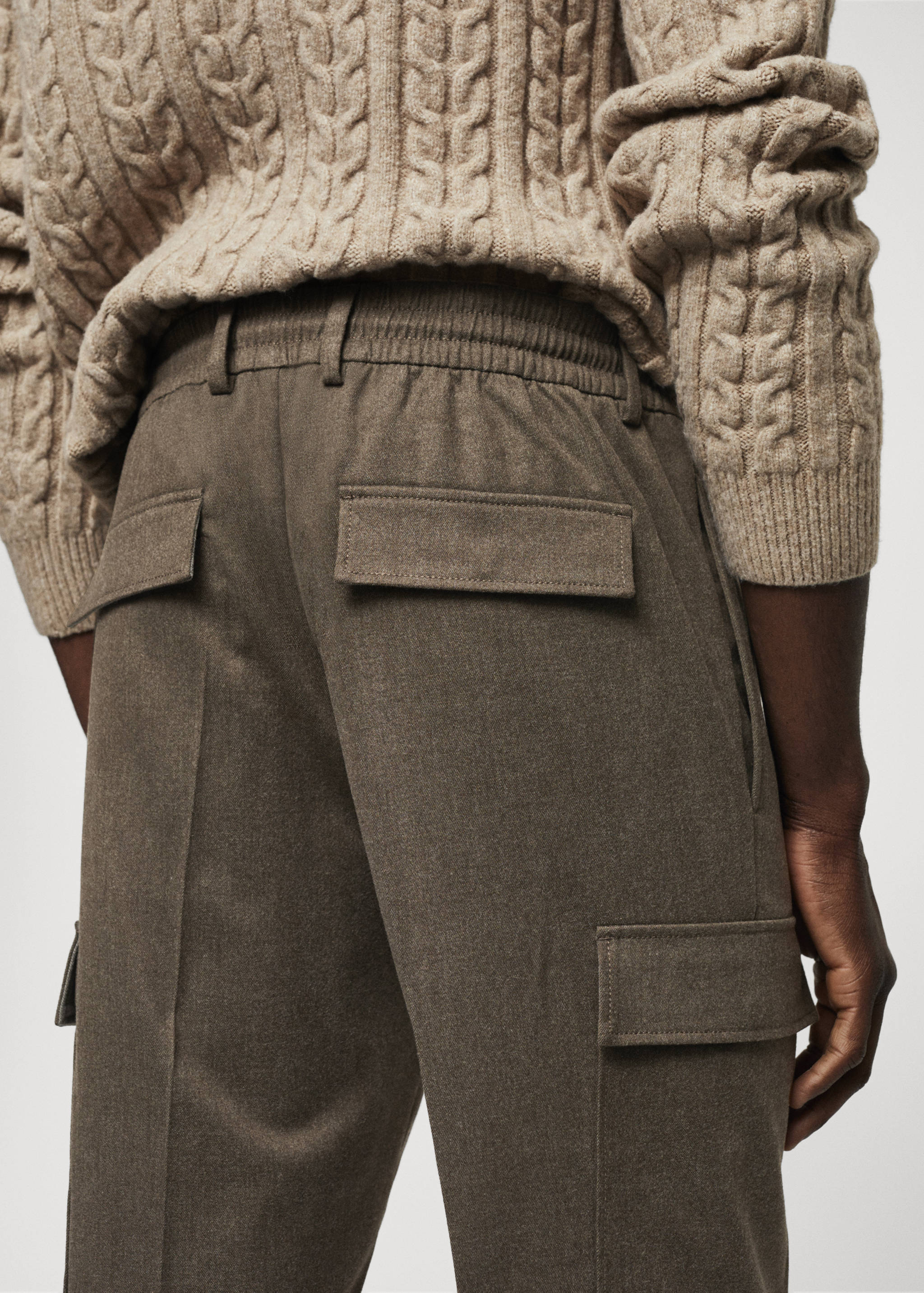 Pantalon cargo texturé - Détail de l'article 6