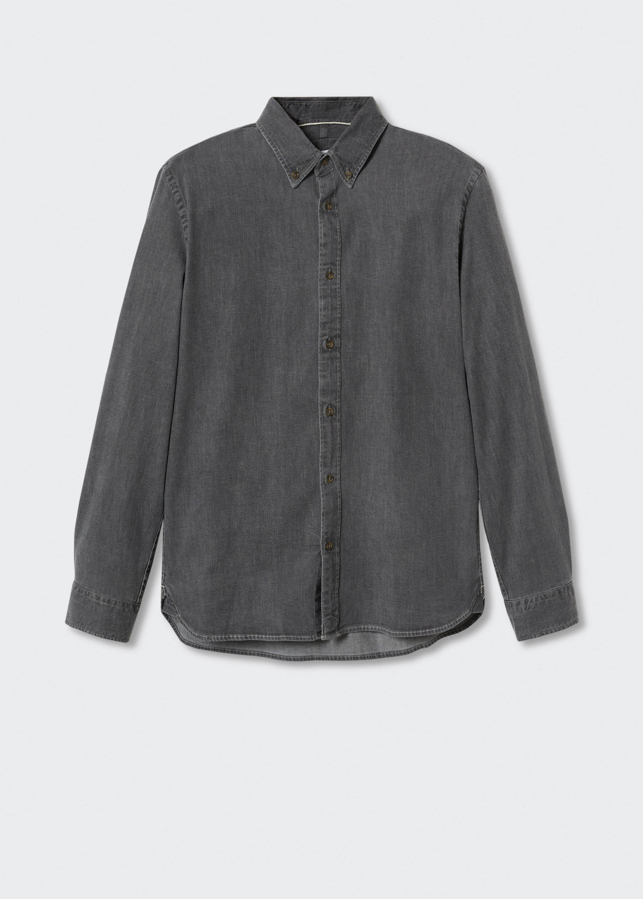 Slim-fit denim shirt - Article without model