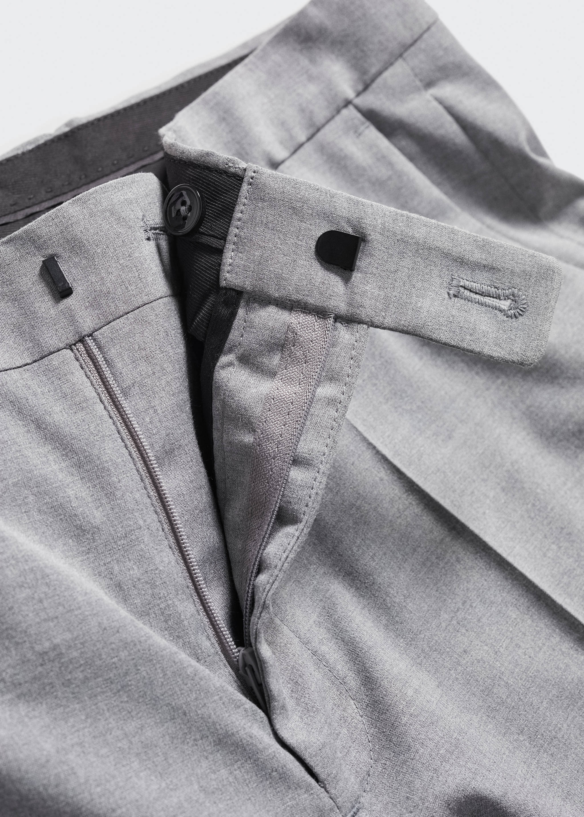 Geruite slim fit pantalon - Detail van het artikel 8