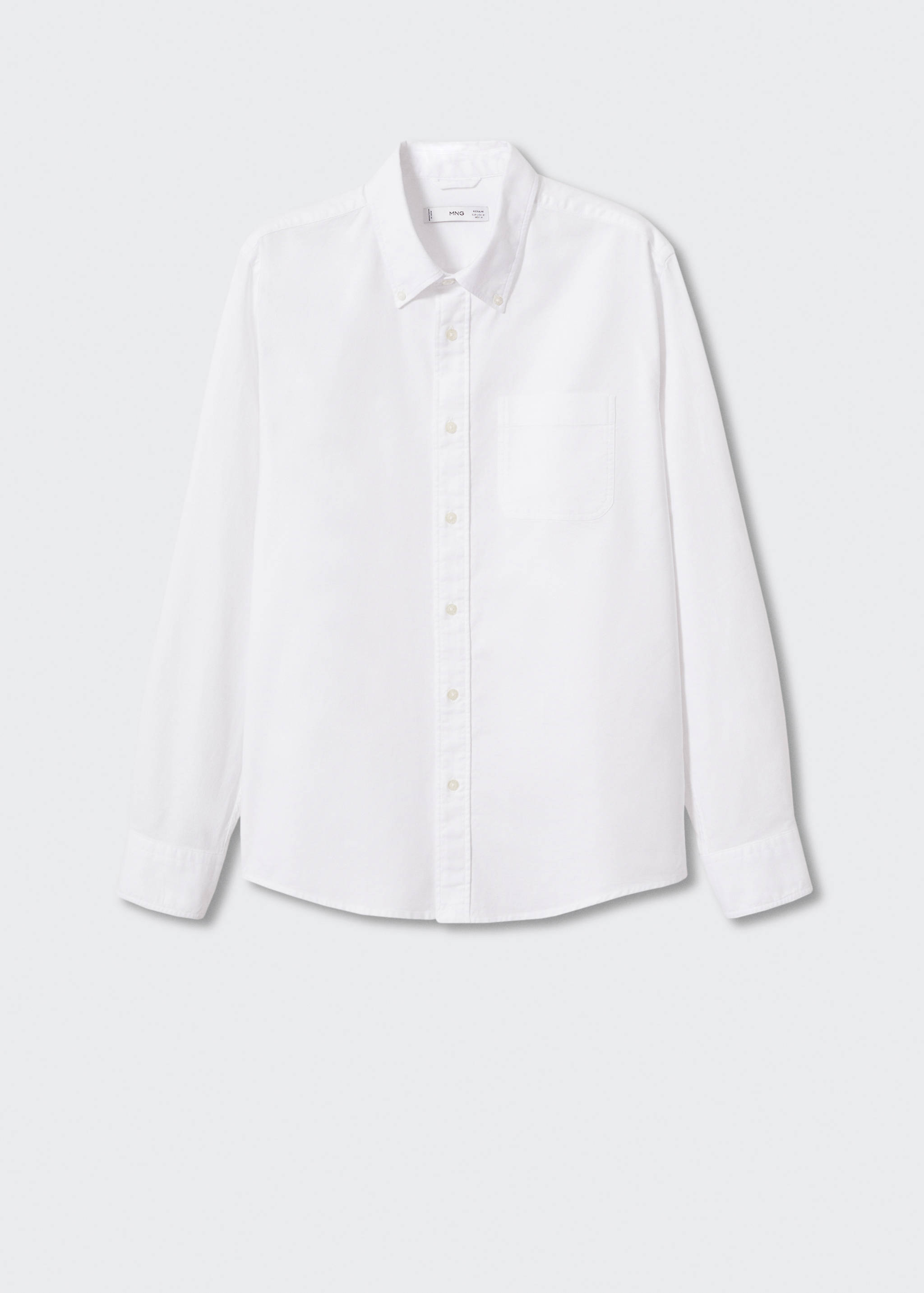 Regular fit Oxford cotton shirt - Article without model