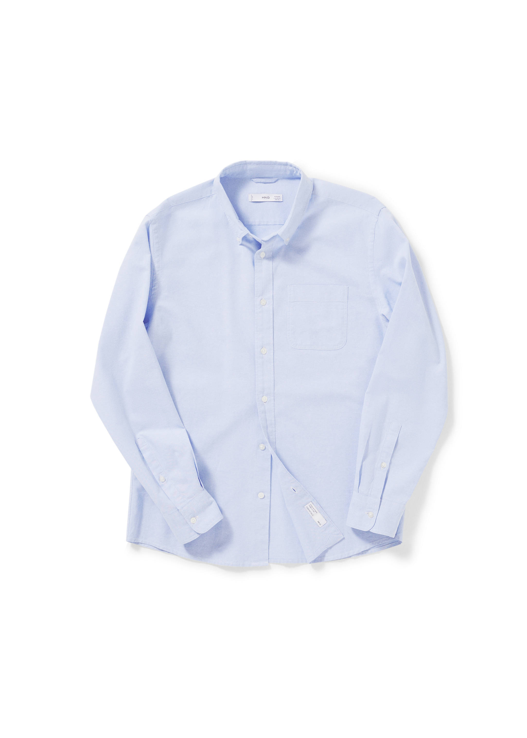 Regular fit Oxford cotton shirt - Details of the article 9