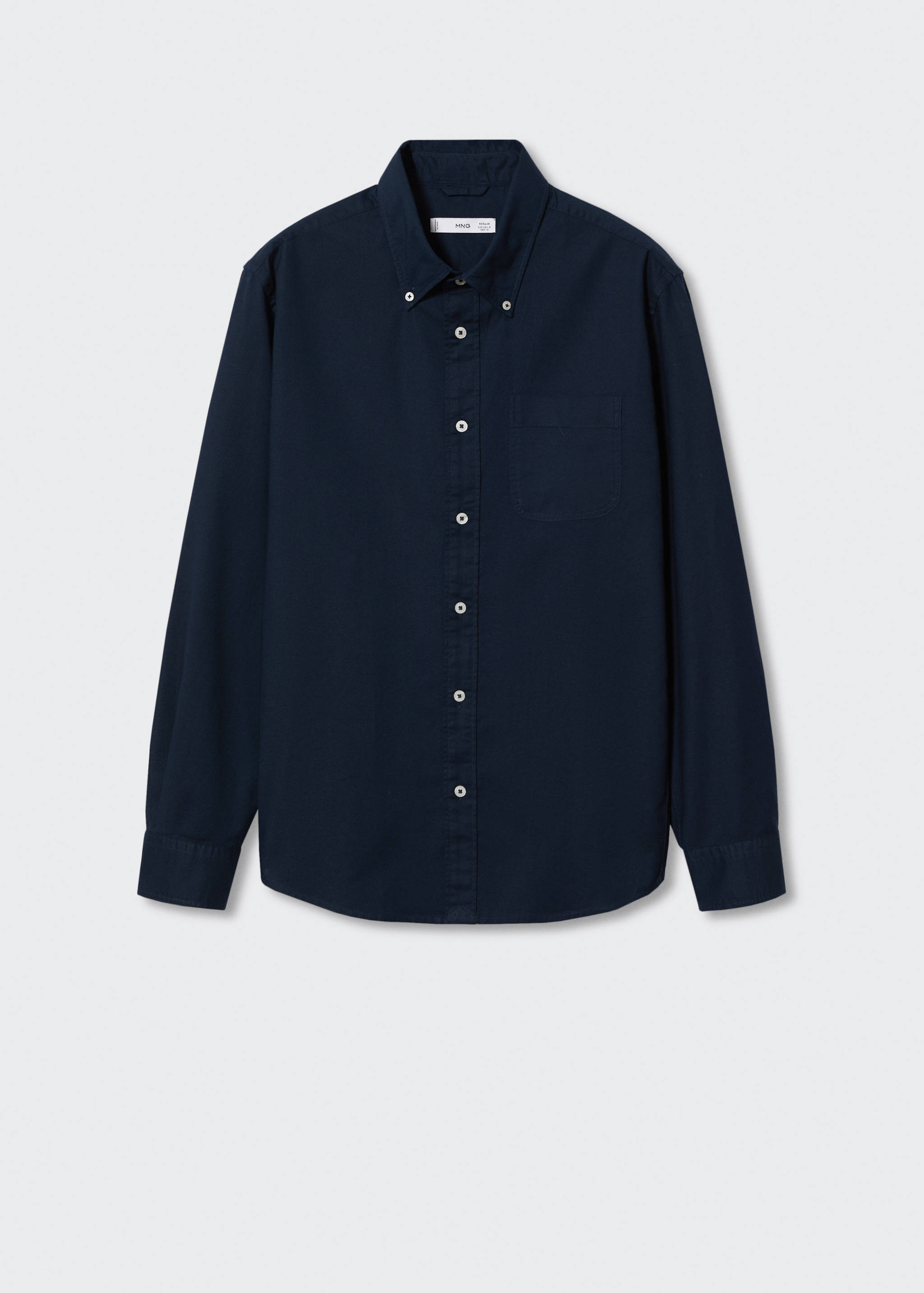Regular fit Oxford cotton shirt - Article without model