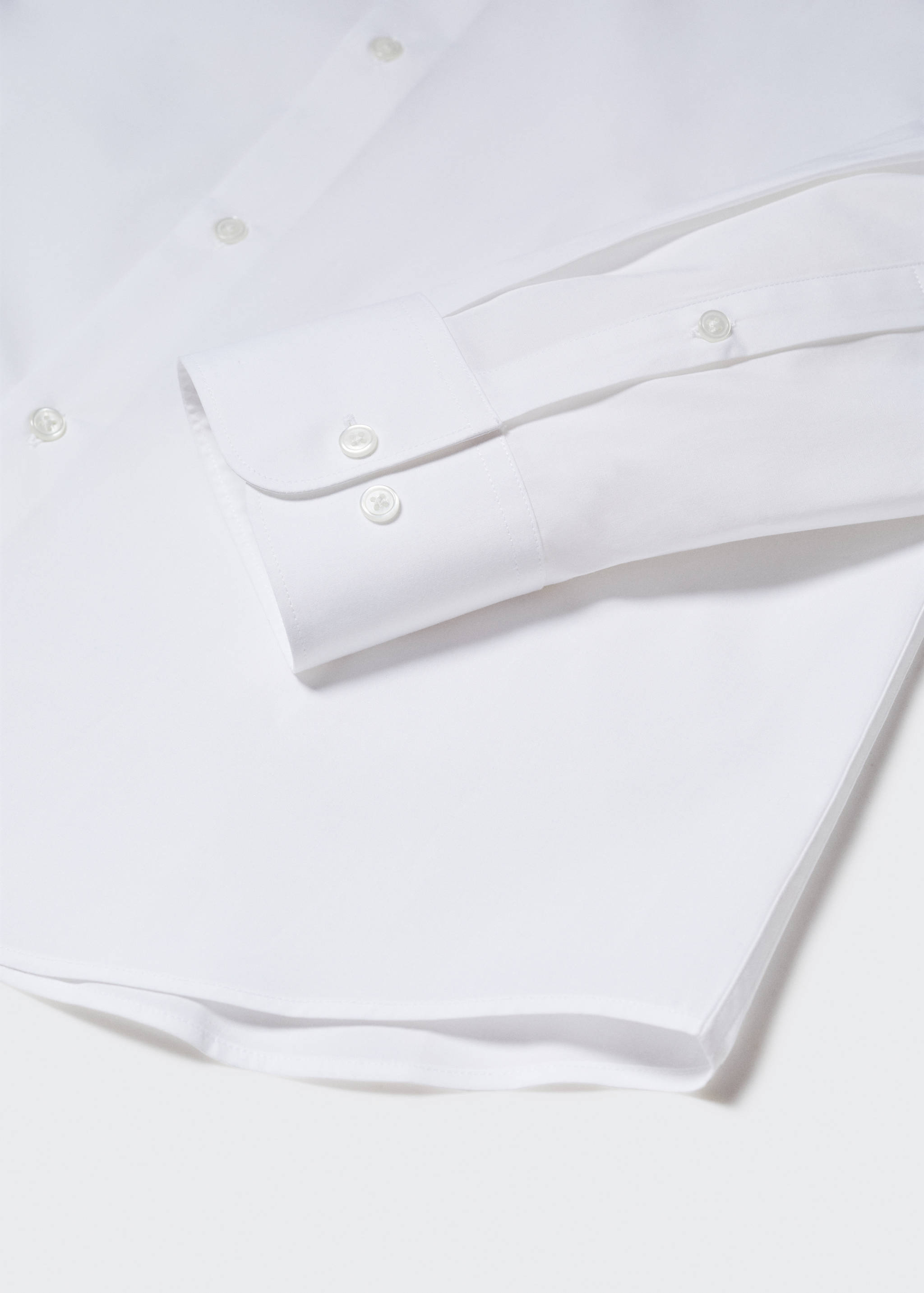 Chemise costume slim fit coton stretch - Détail de l'article 8