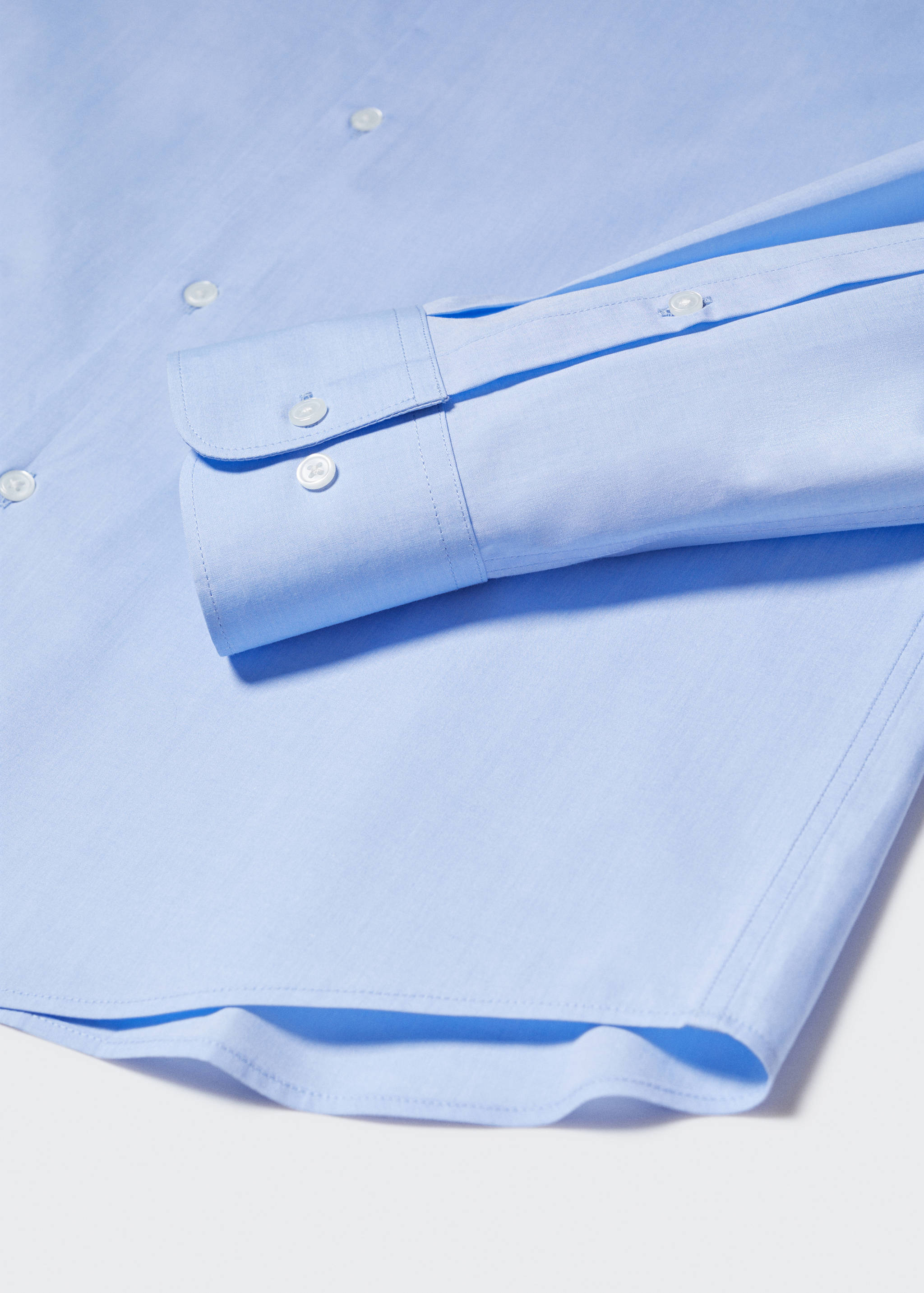 Chemise costume slim fit coton stretch - Détail de l'article 8