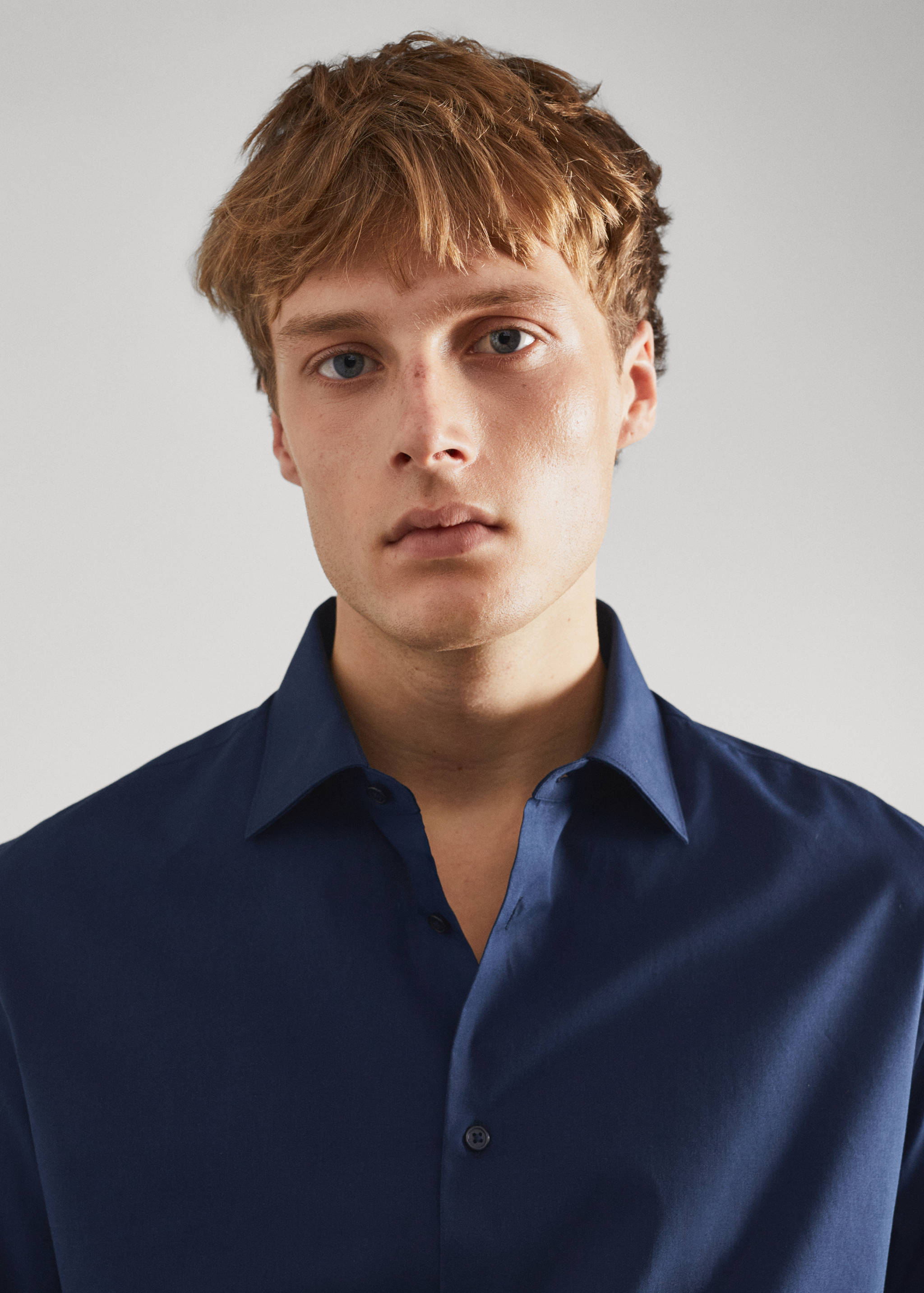 Chemise costume slim fit coton stretch - Détail de l'article 1