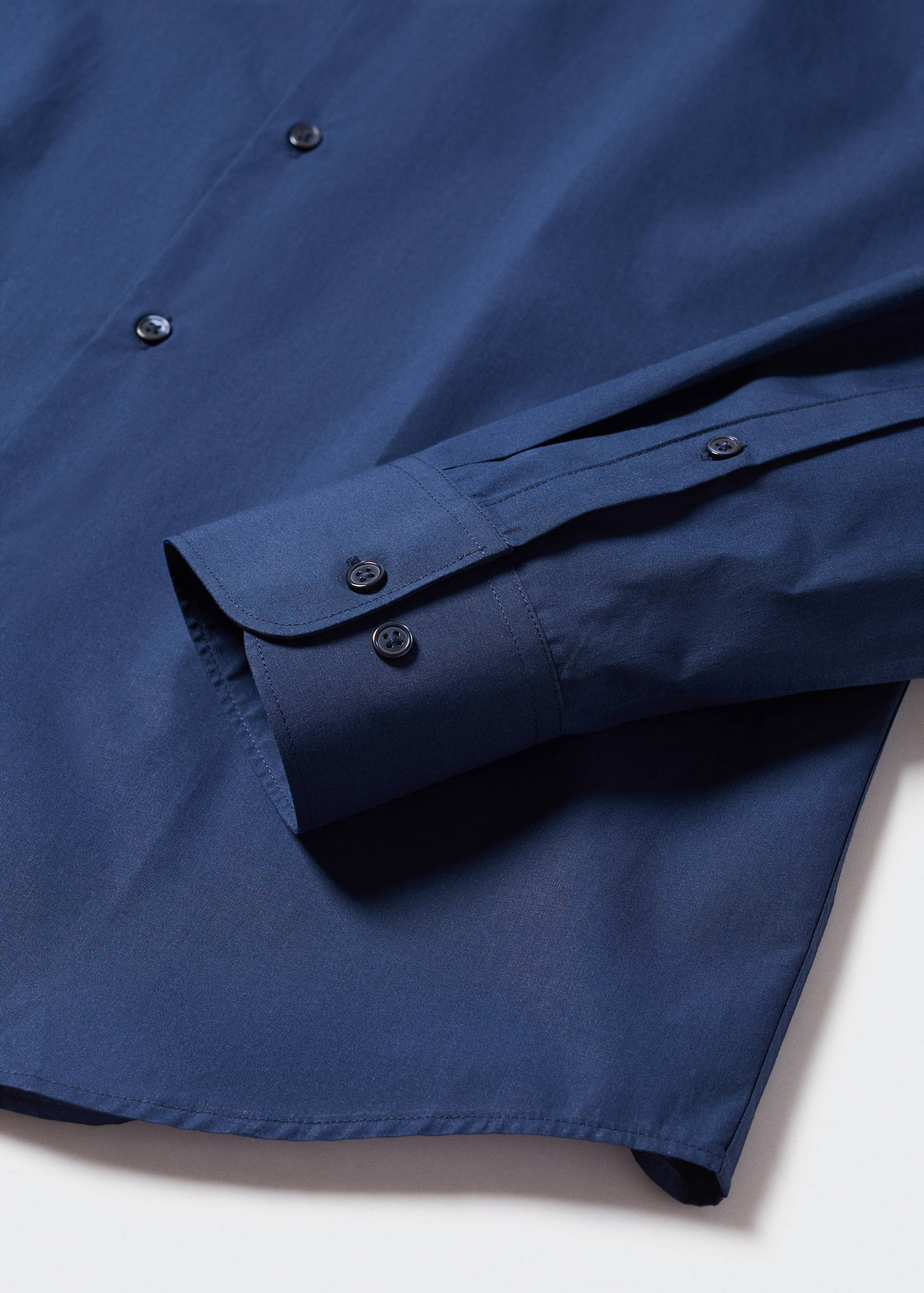 Chemise costume slim fit coton stretch - Détail de l'article 8