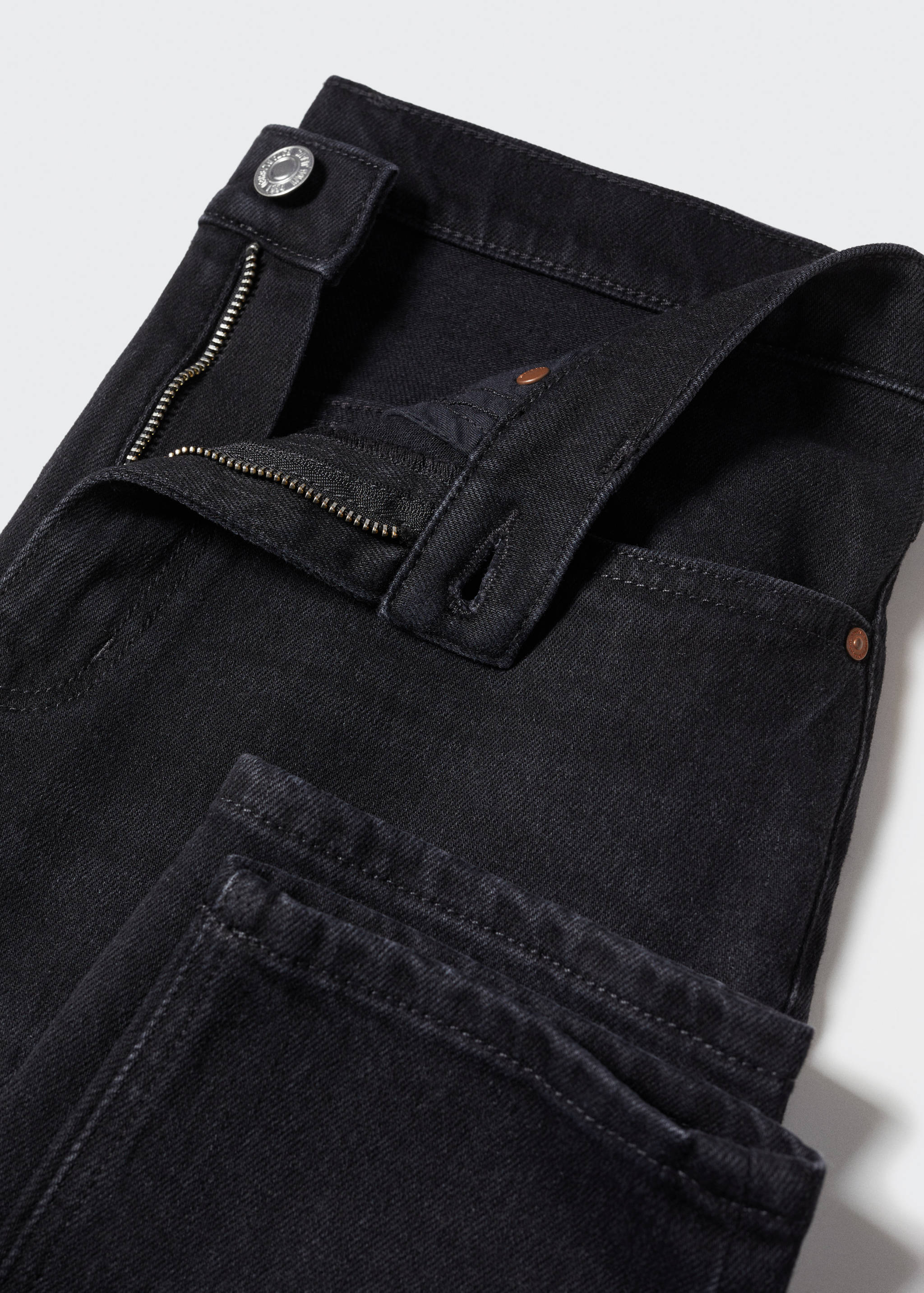 Comfort Mom-Jeans mit hoher Bundhöhe - Detail des Artikels 8