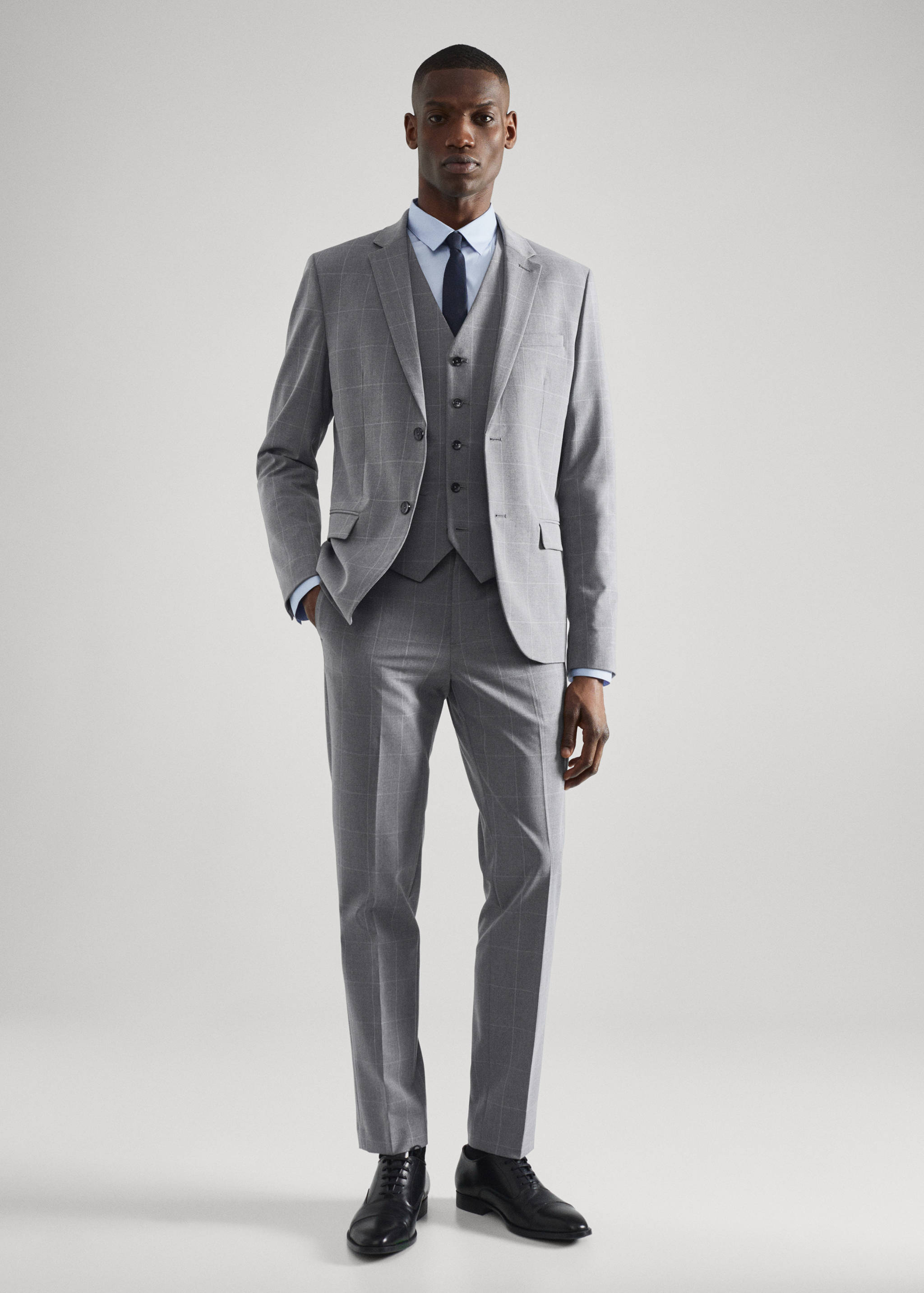 Gilet costume super slim fit - Plan général