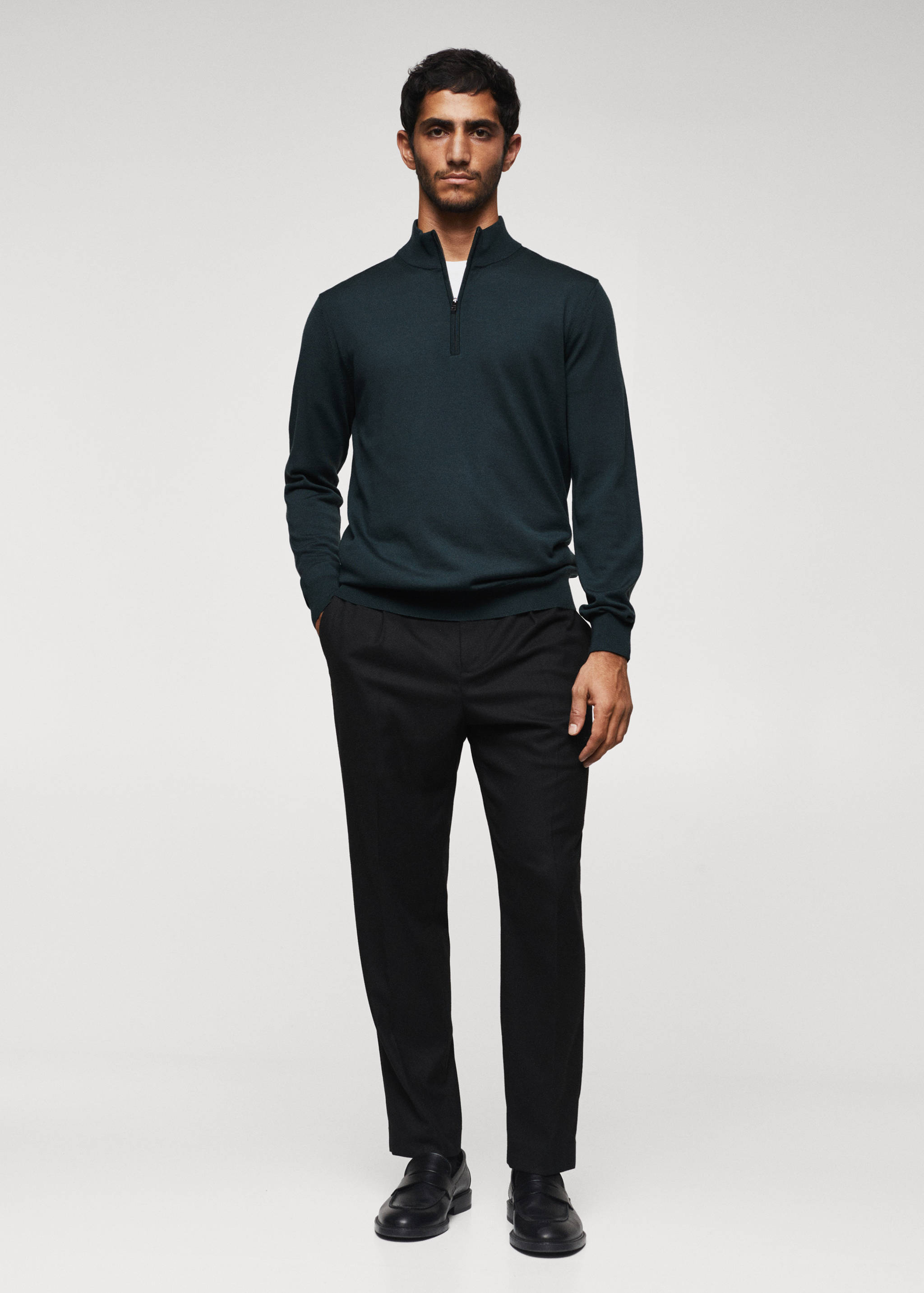 100% merino wool sweater - General plane