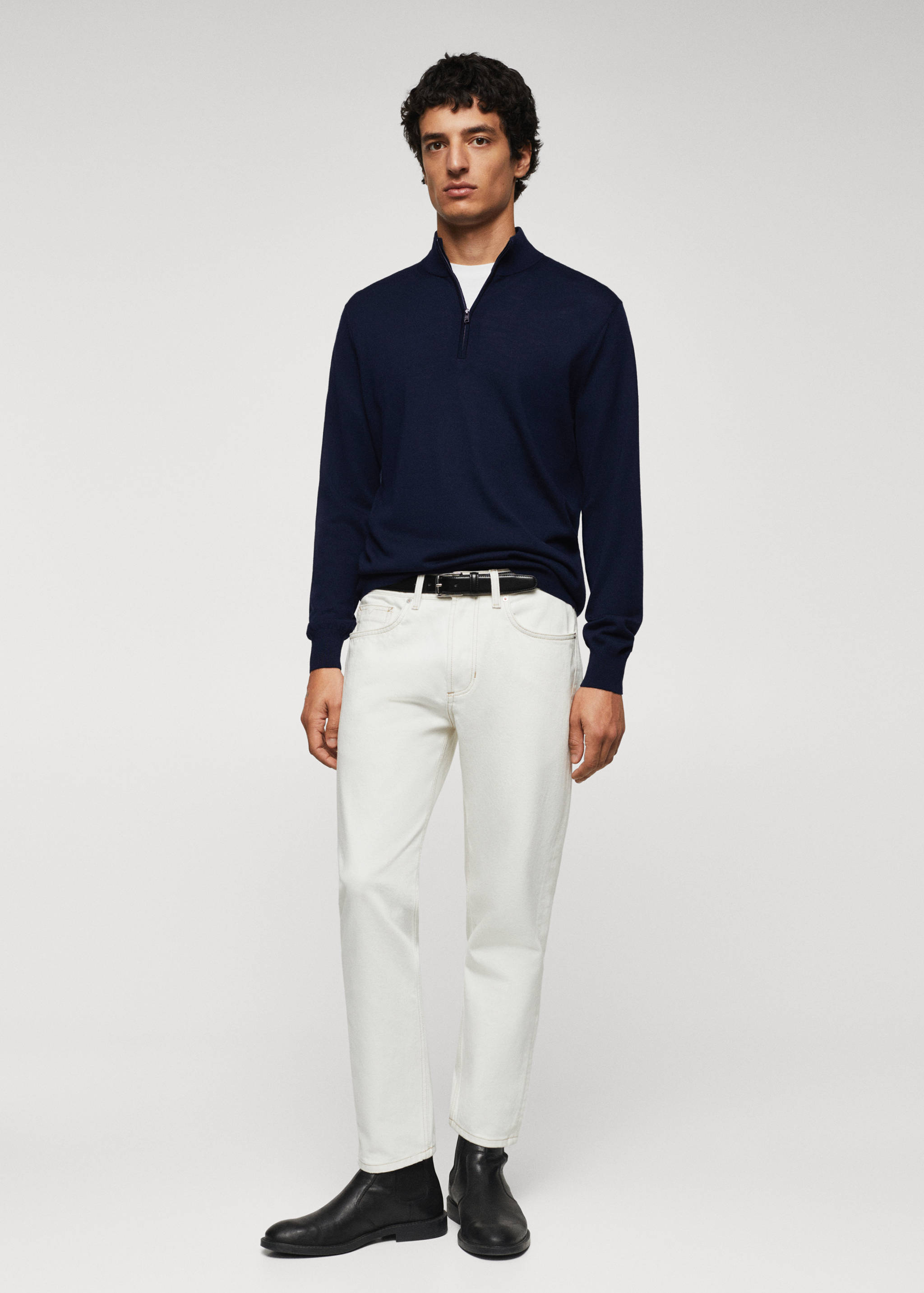 100% merino wool sweater - General plane