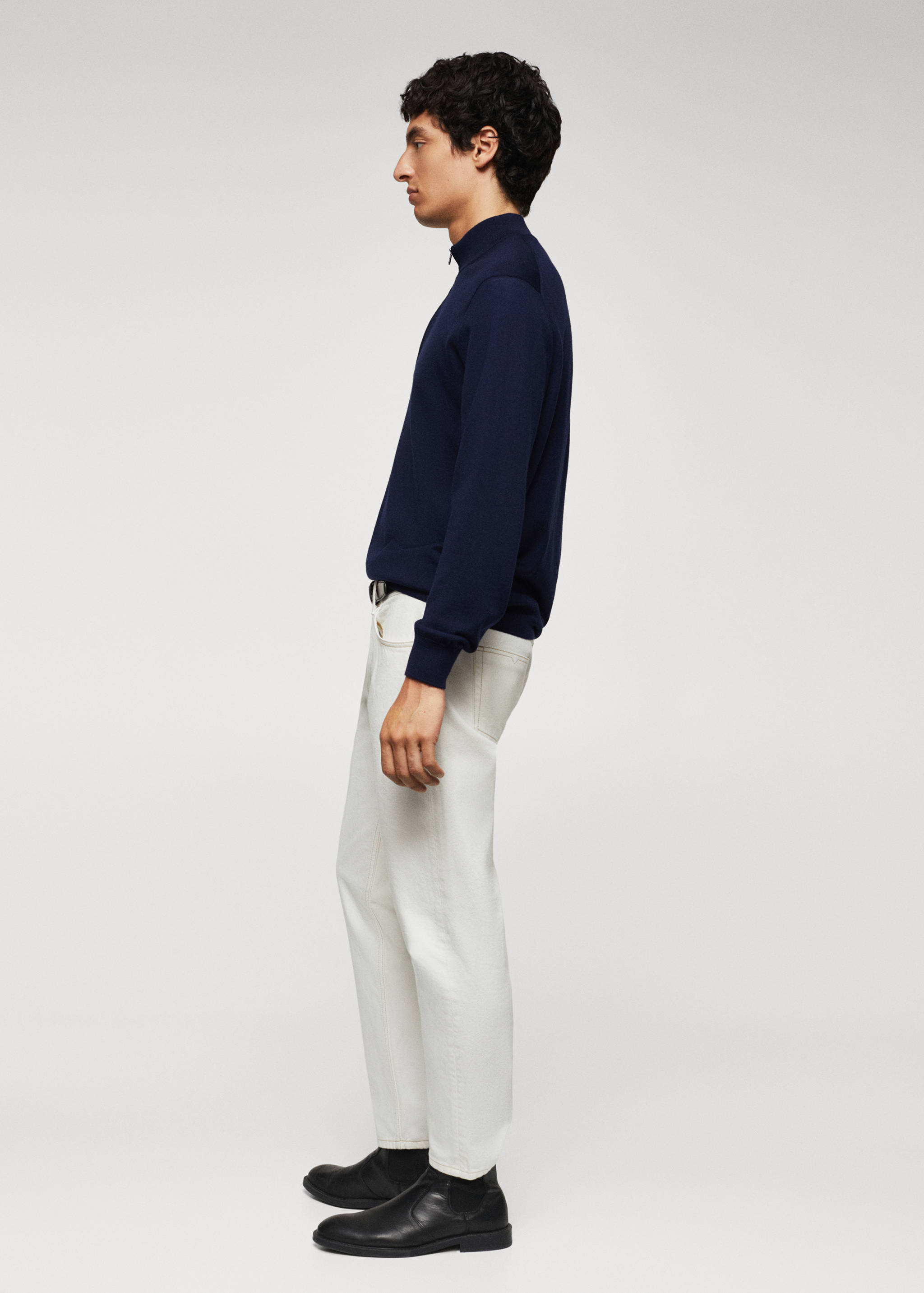 100% merino wool sweater - Details of the article 1