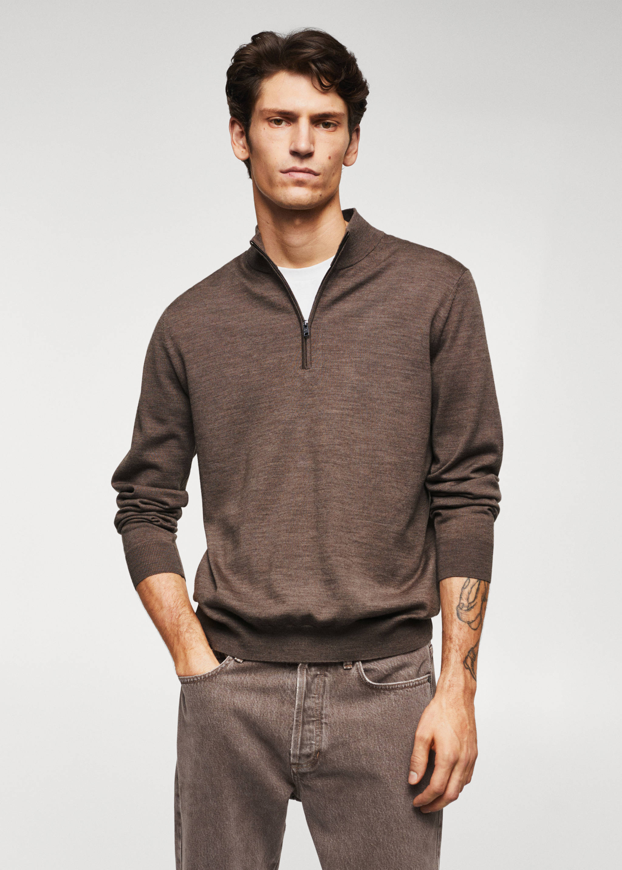 100% merino wool sweater - Medium plane