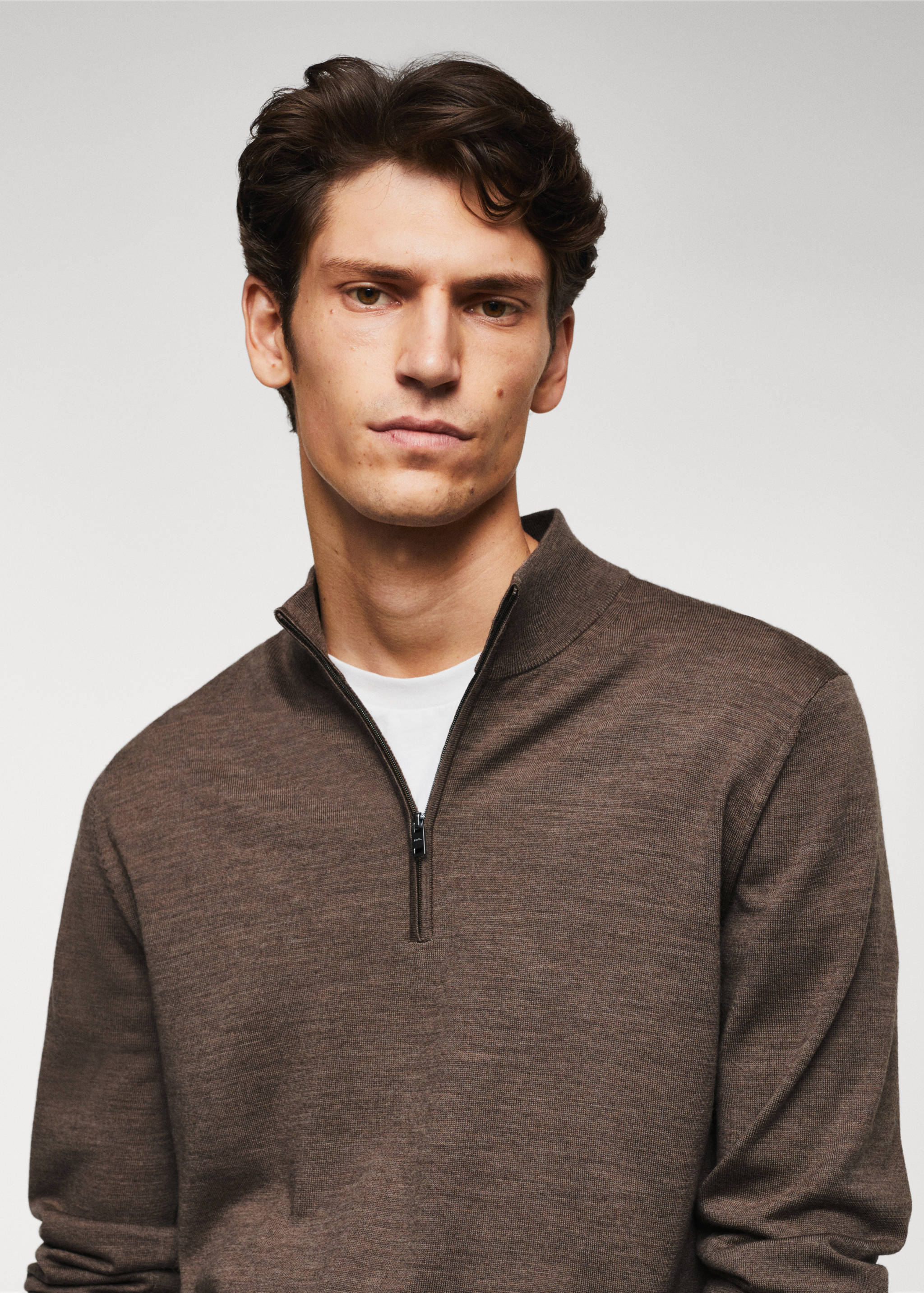 100% merino wool sweater - Details of the article 1