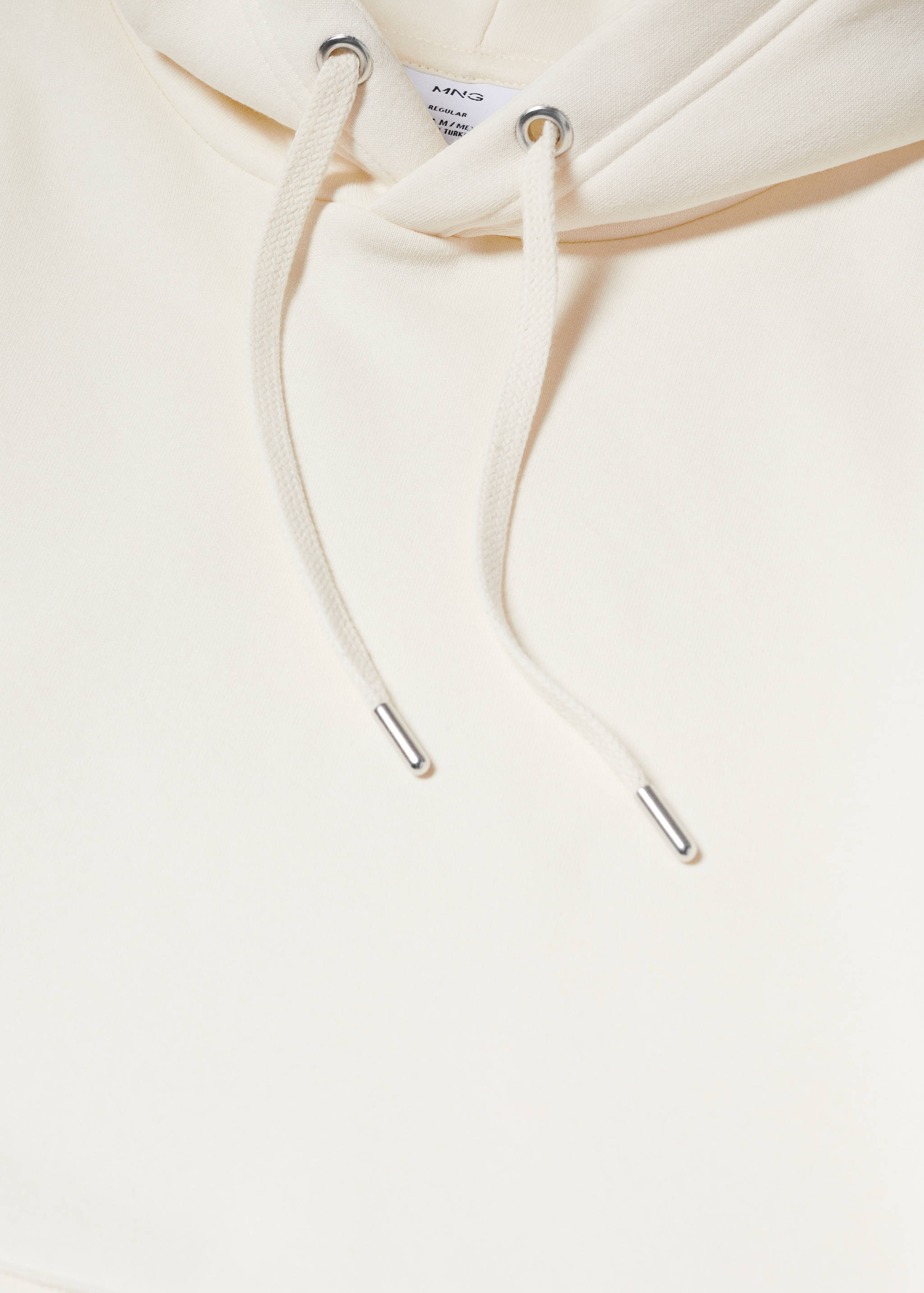 Βαμβακερή φούτερ με κουκούλα - Λεπτομέρεια του προϊόντος 8