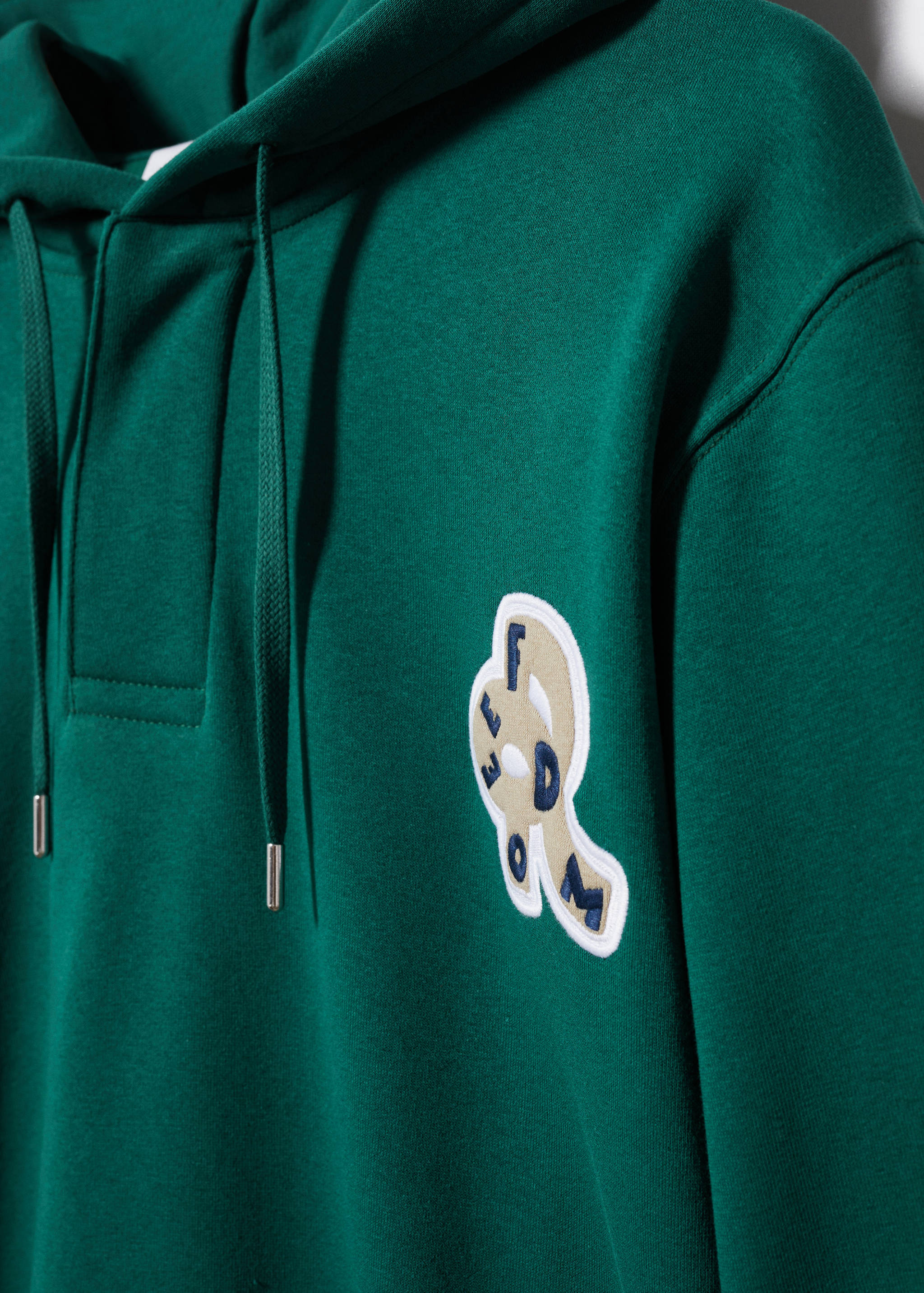 Embroidered hoodie - Details of the article 8