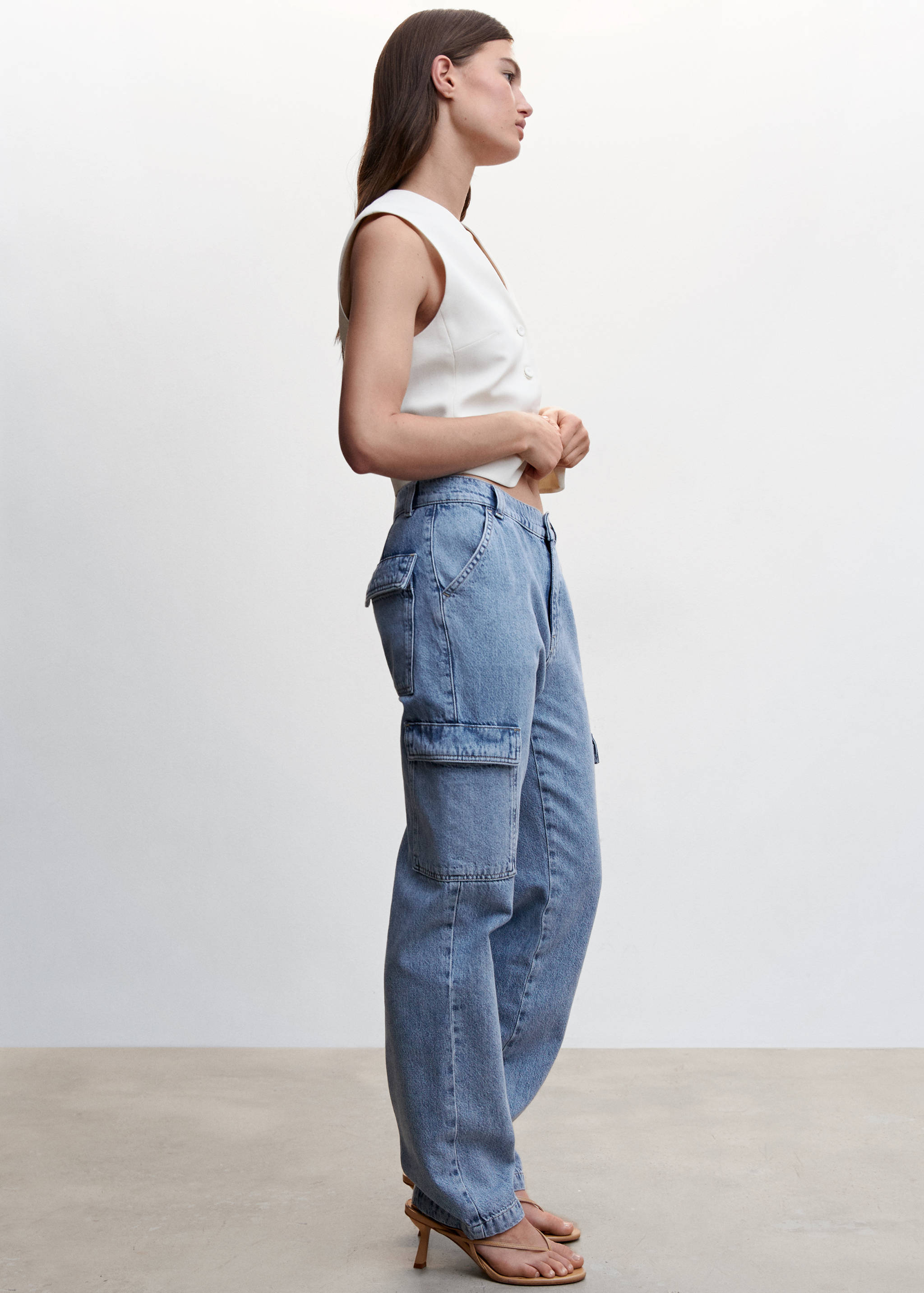 Cargo-Jeans mit Taschen - Detail des Artikels 1