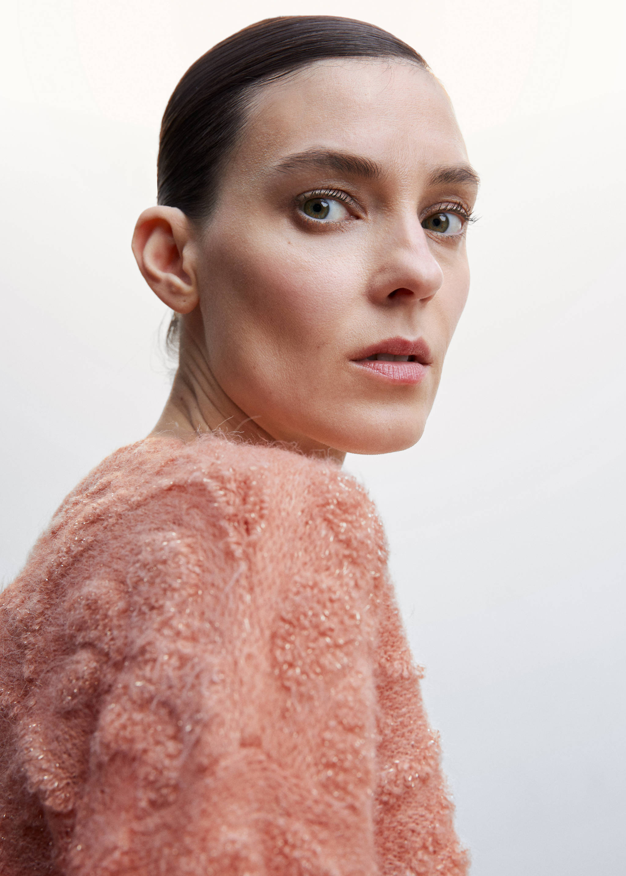 Openwork lurex sweater - Details of the article 1