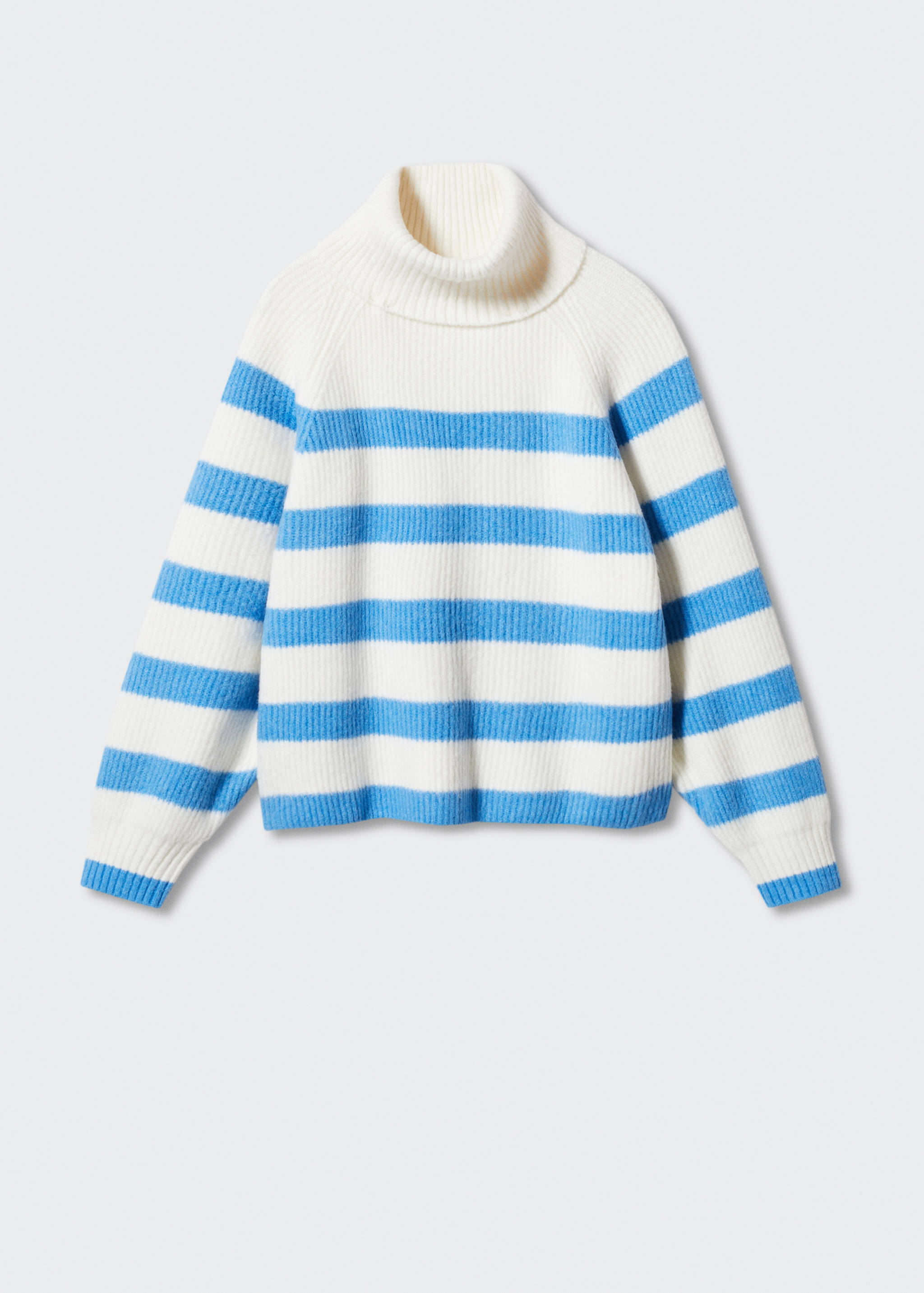 Gestreifter Rollkragenpullover - Artikel ohne Model