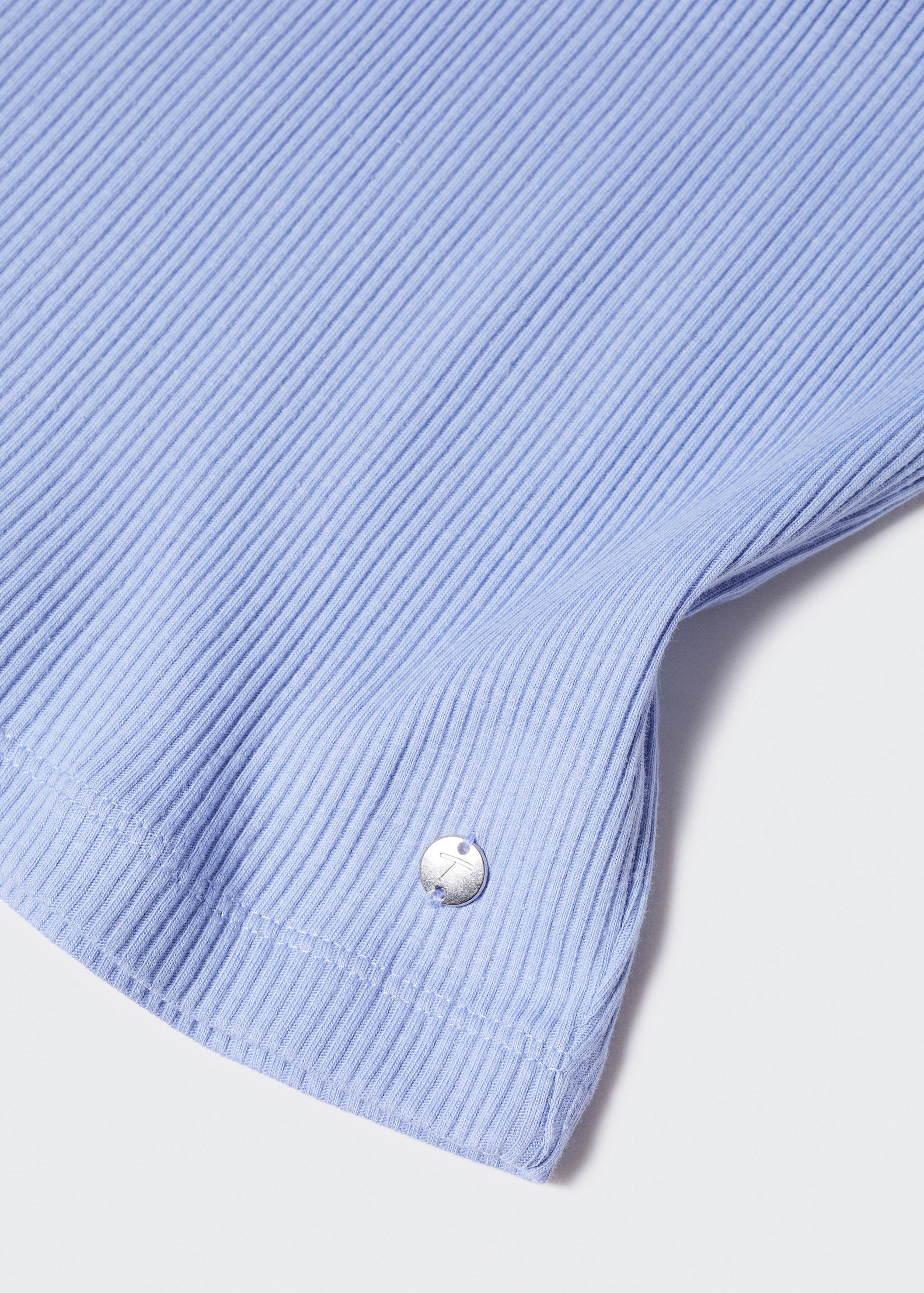 Ruffled detail T-shirt - Details of the article 8