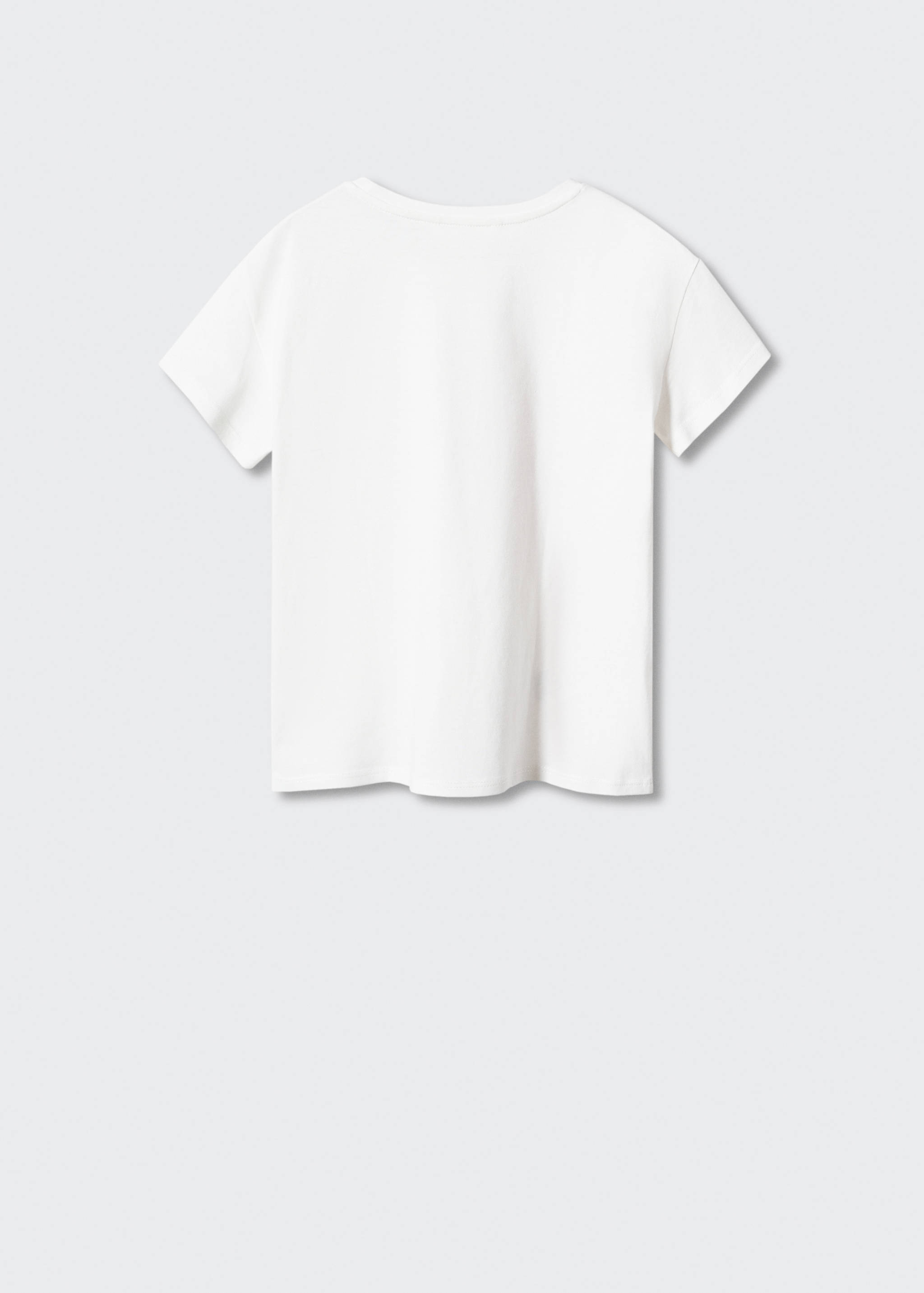 Camiseta estampada algodón - Reverso del artículo