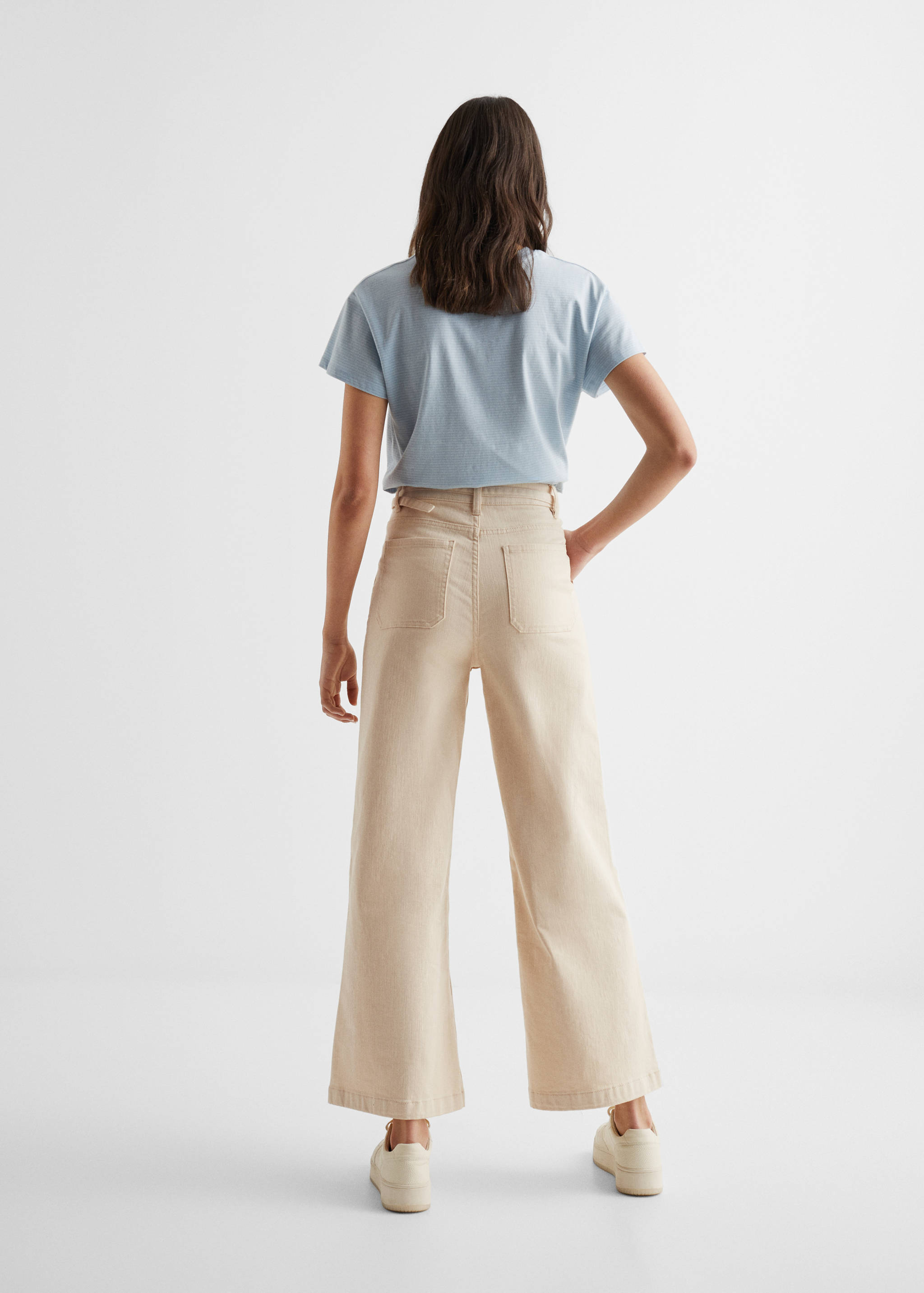 Wide Leg-Jeans - Rückseite des Artikels