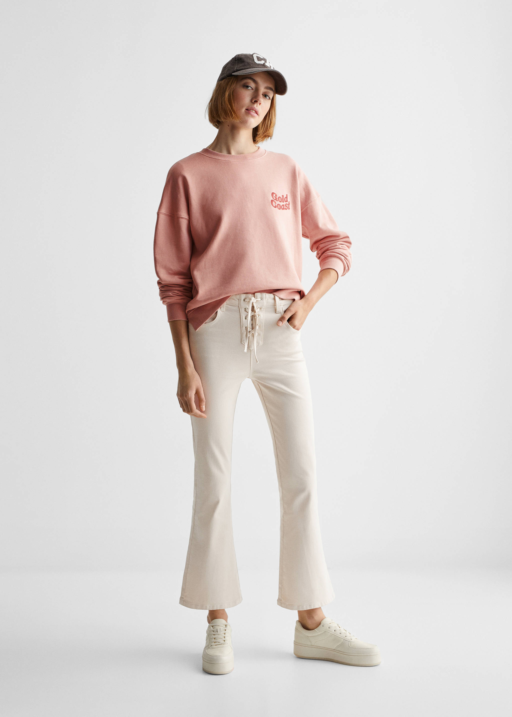 Jeans mit Schleife - Allgemeine Ansicht